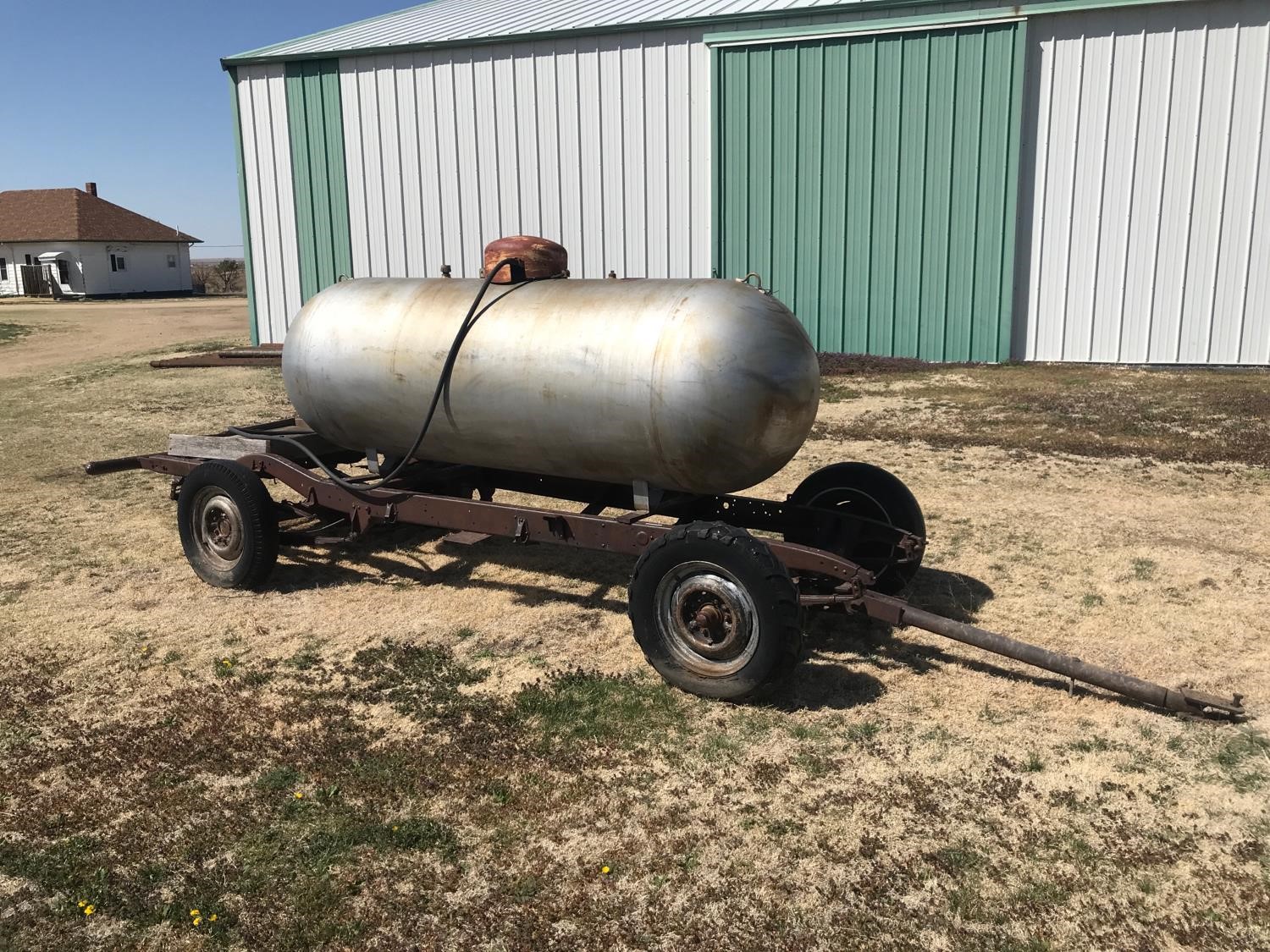 500 Gal Propane Tank On Trailer BigIron Auctions