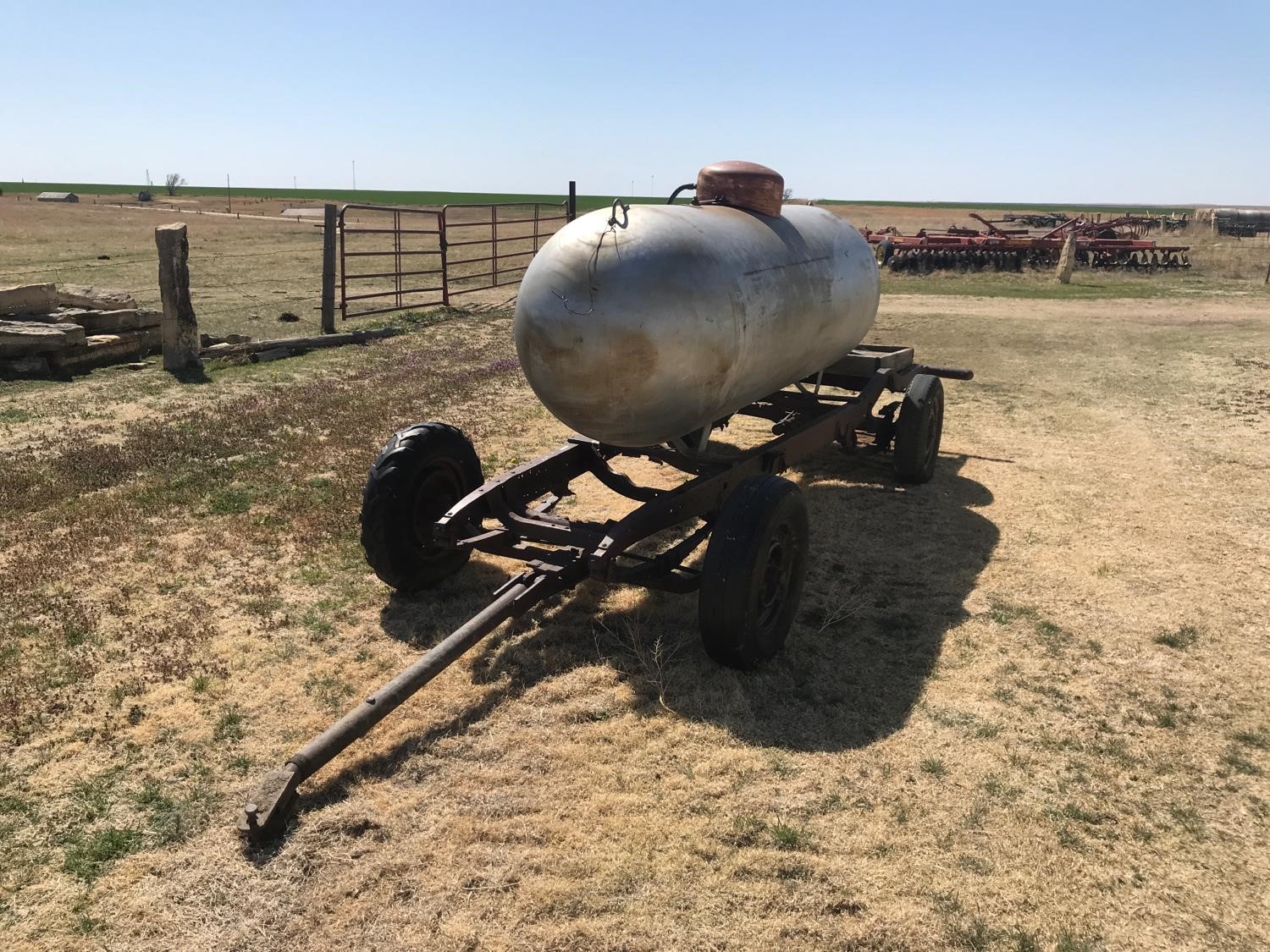 500 Gal Propane Tank On Trailer BigIron Auctions