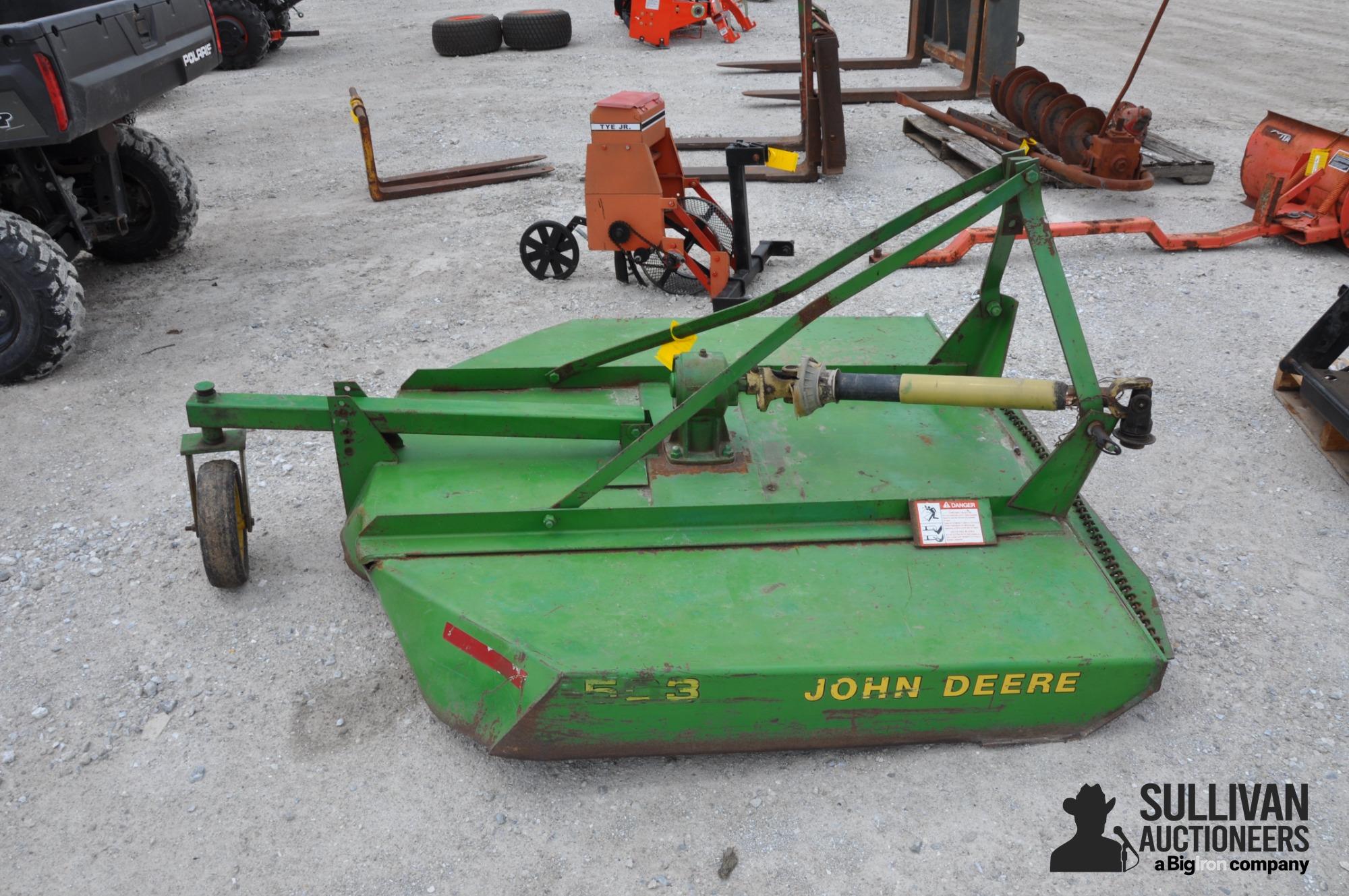 John Deere 503 5' 3-pt Rotary Mower BigIron Auctions