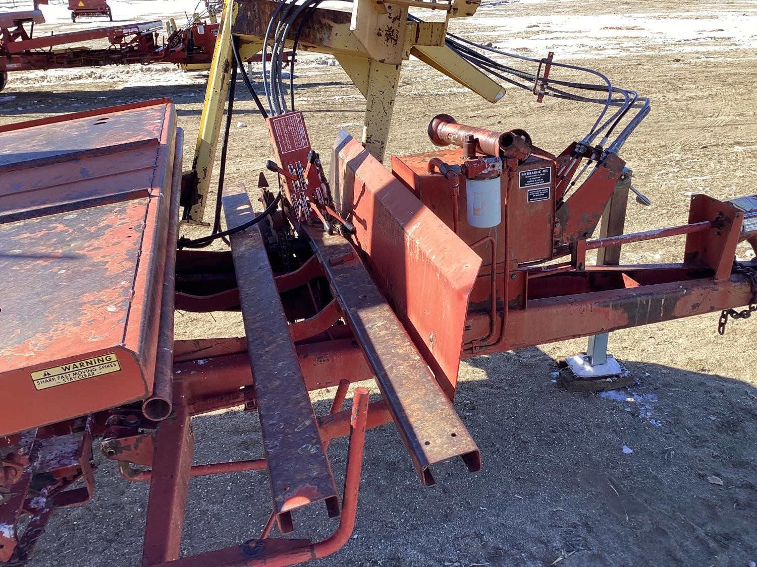 New Holland 1036 Stackliner Pull Type Bale Wagon BigIron Auctions