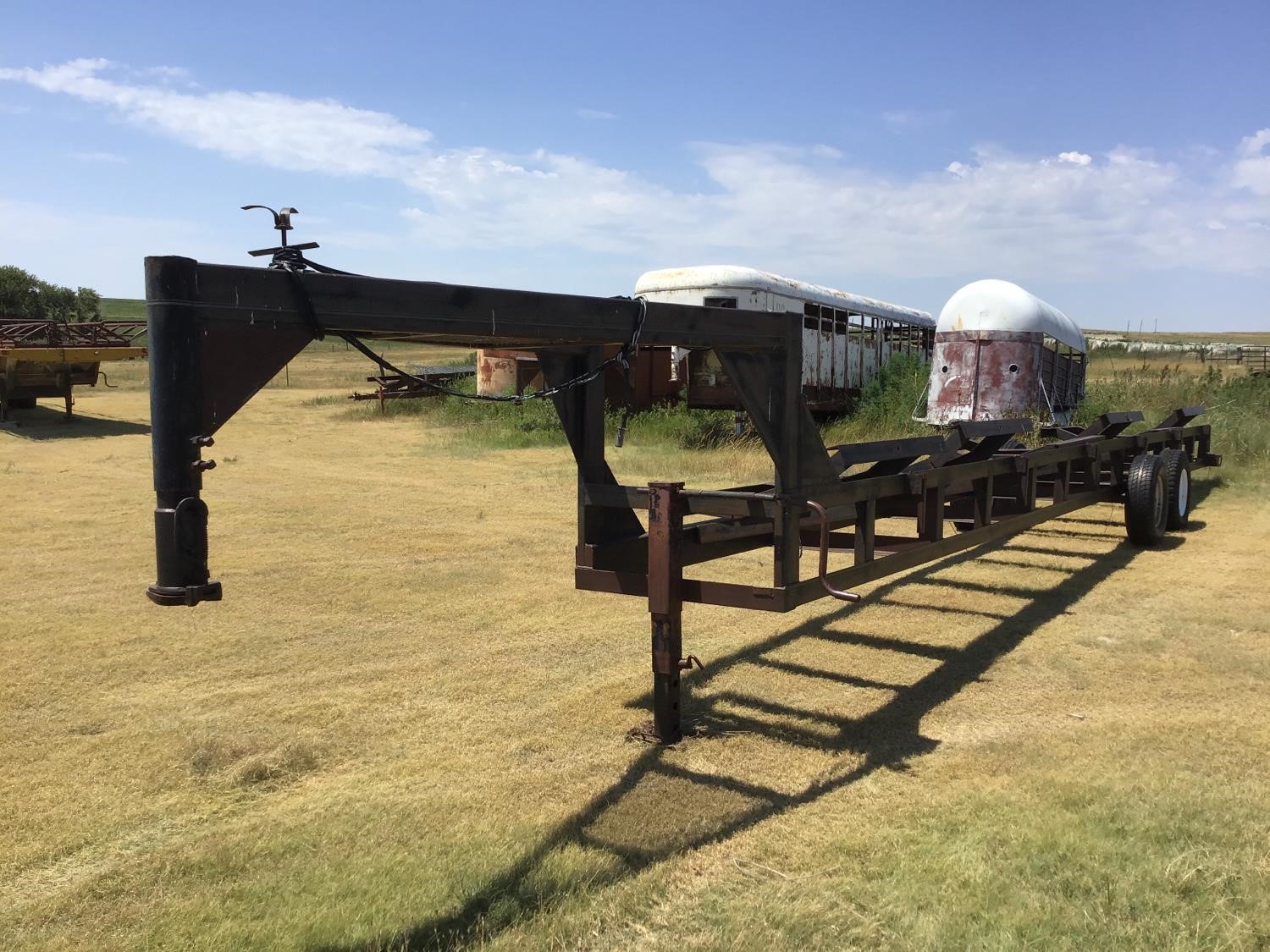 Shop Built 6-Bale Hay Trailer BigIron Auctions