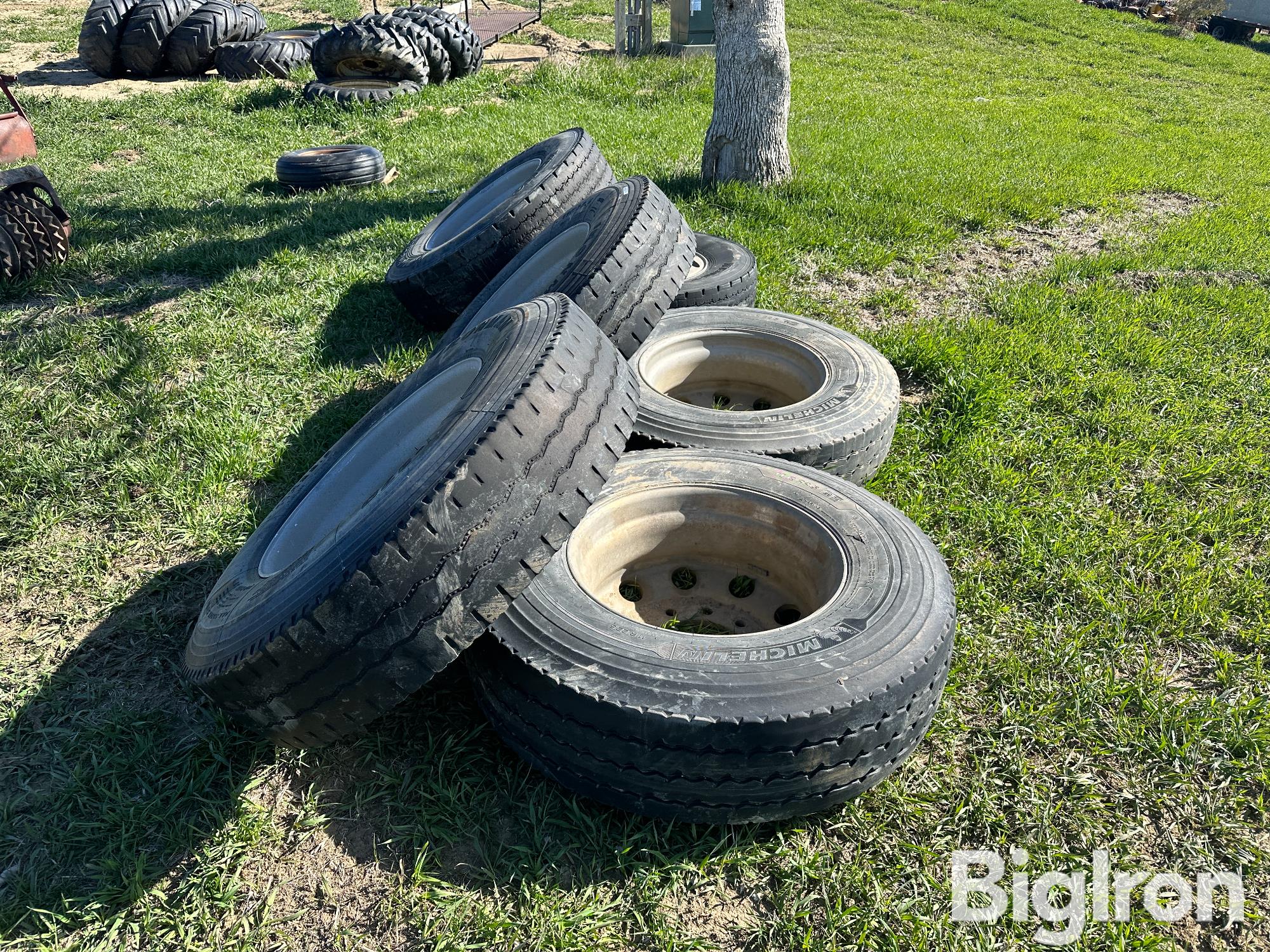 11R22.5 Truck Tires & Aluminum Rims BigIron Auctions