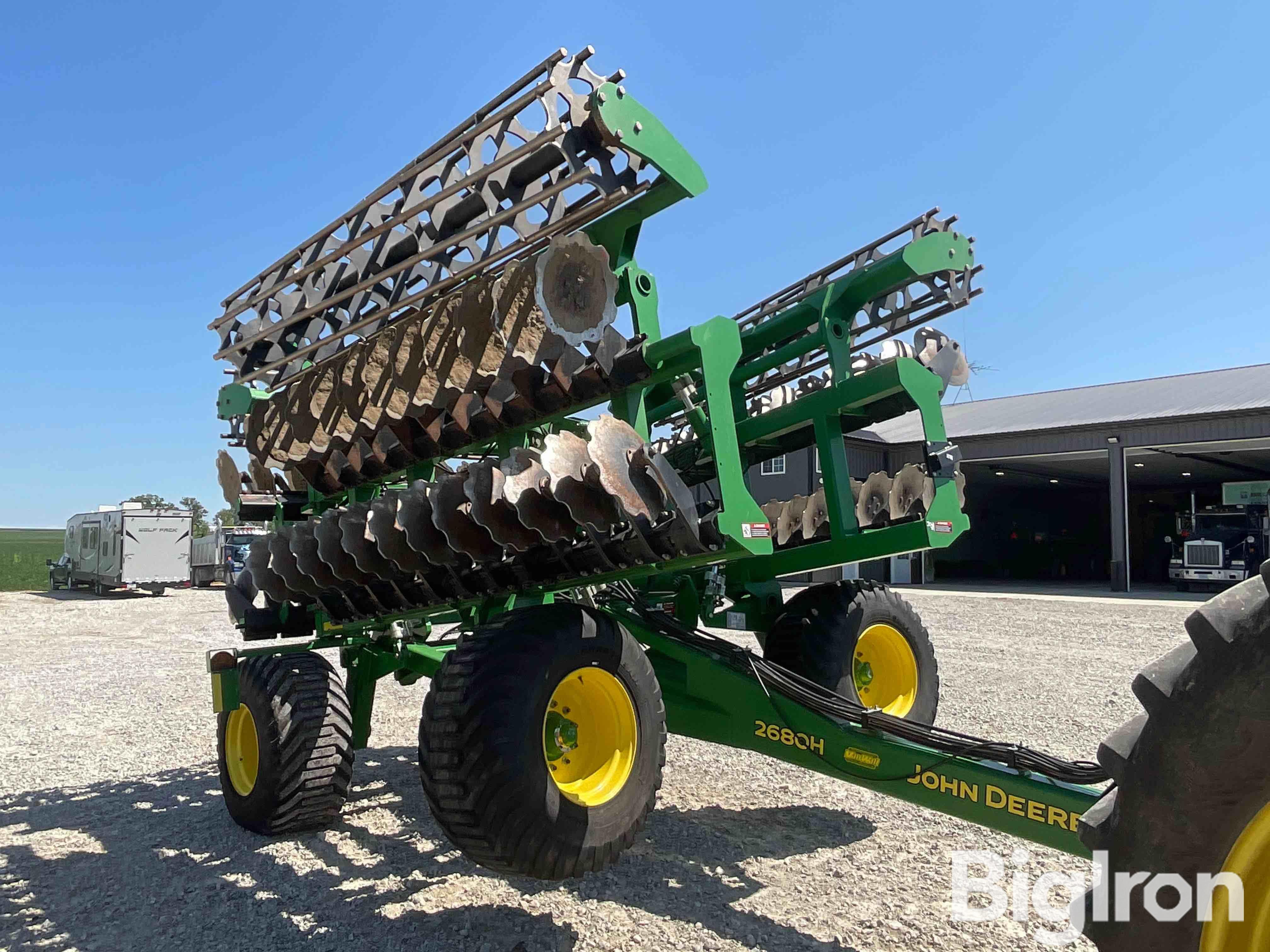 2019 John Deere 2680H High Speed Disk BigIron Auctions