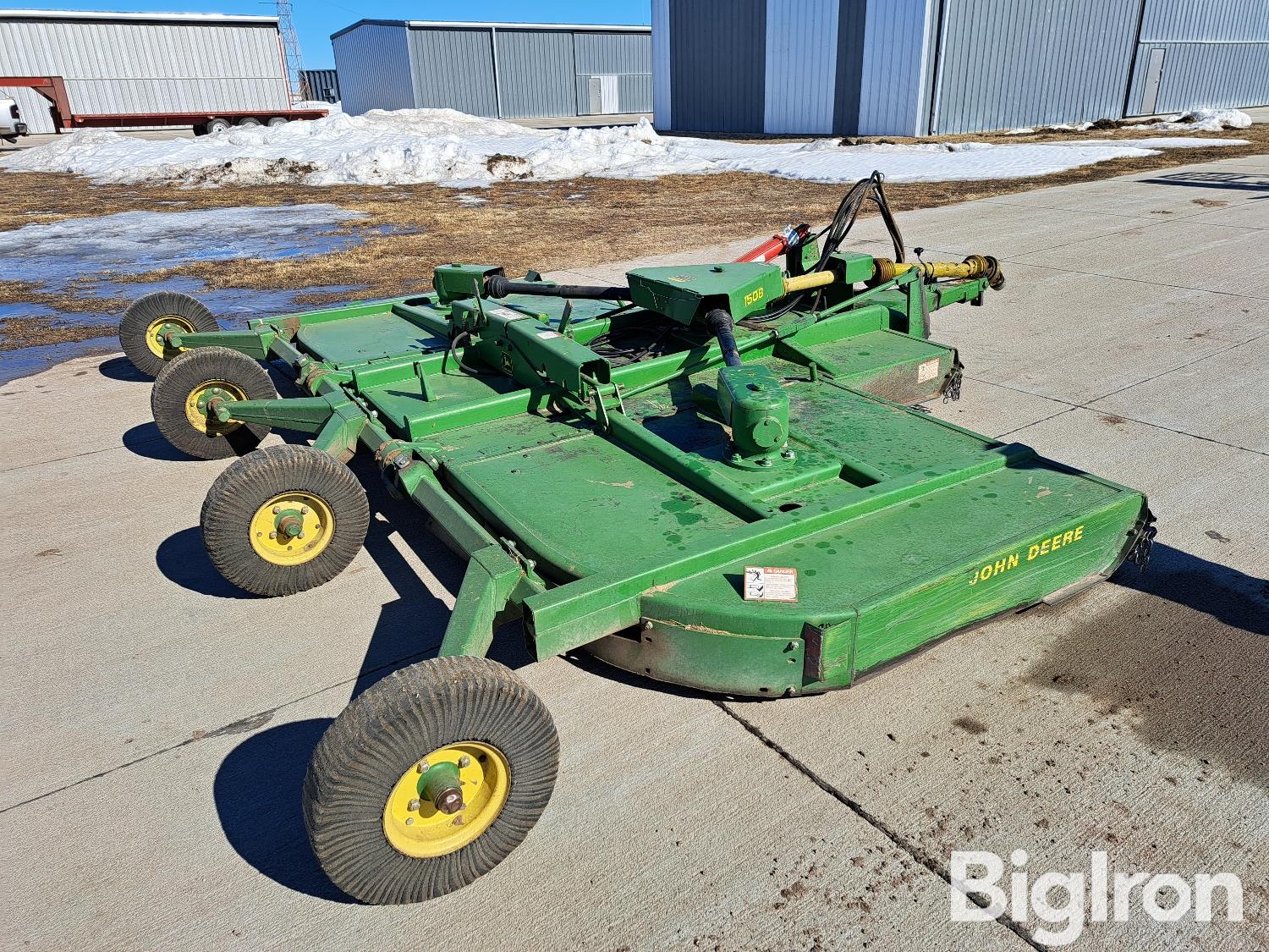 John Deere 1508 Batwing Mower Bigiron Auctions 9582