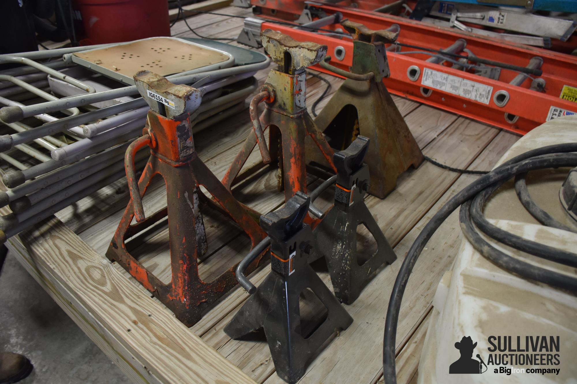 2 Sets Of Car Jack Stands BigIron Auctions