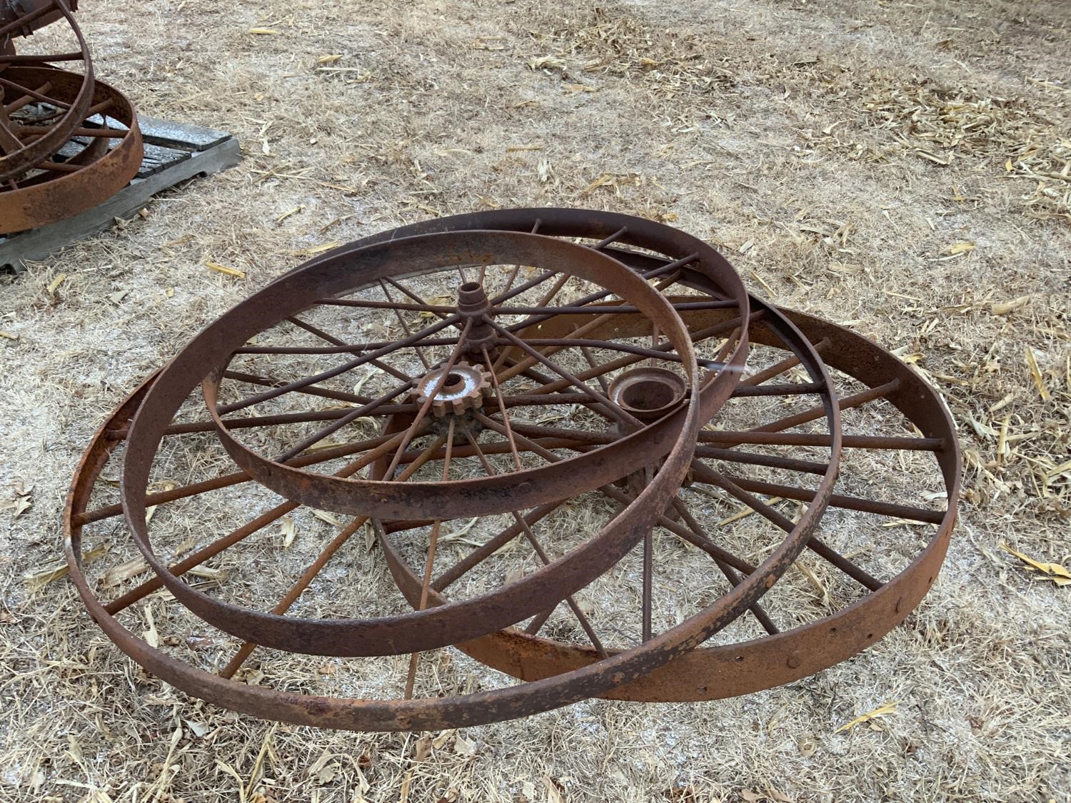 Antique Steel Spoked Wheels BigIron Auctions