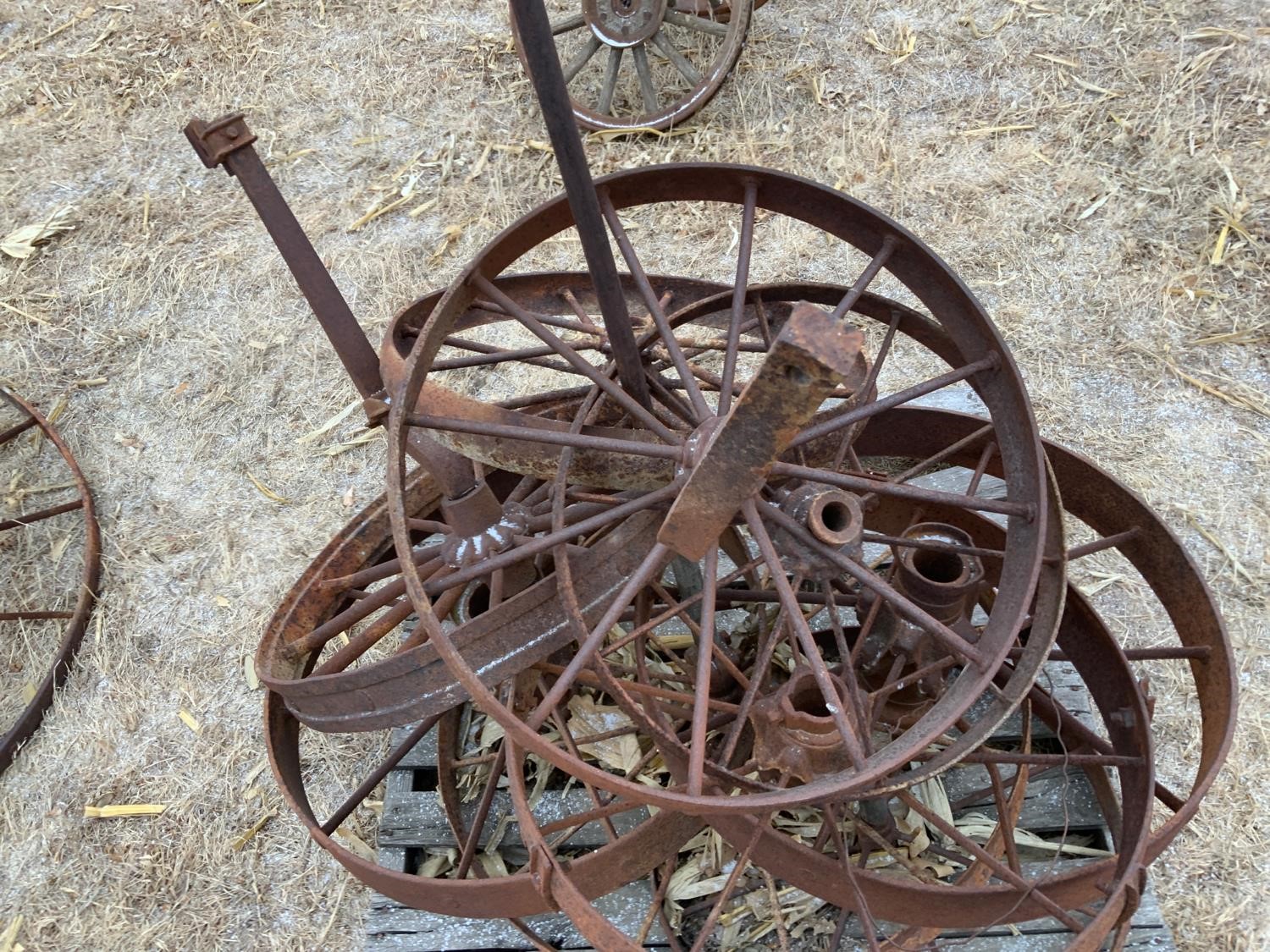 Antique Steel Spoked Wheels BigIron Auctions