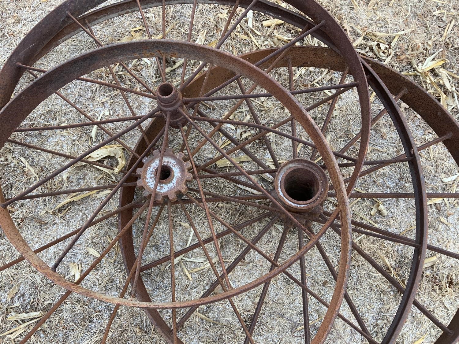 Antique Steel Spoked Wheels BigIron Auctions