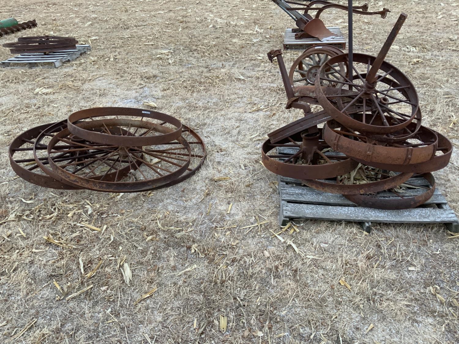 Antique Steel Spoked Wheels BigIron Auctions