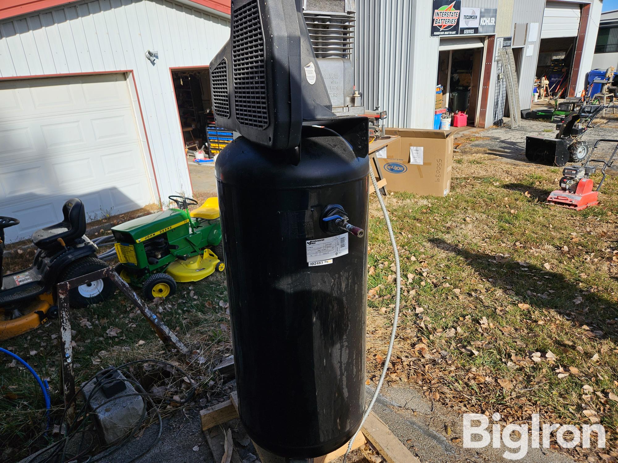 Industrial Air Single Stage Air Compressor BigIron Auctions