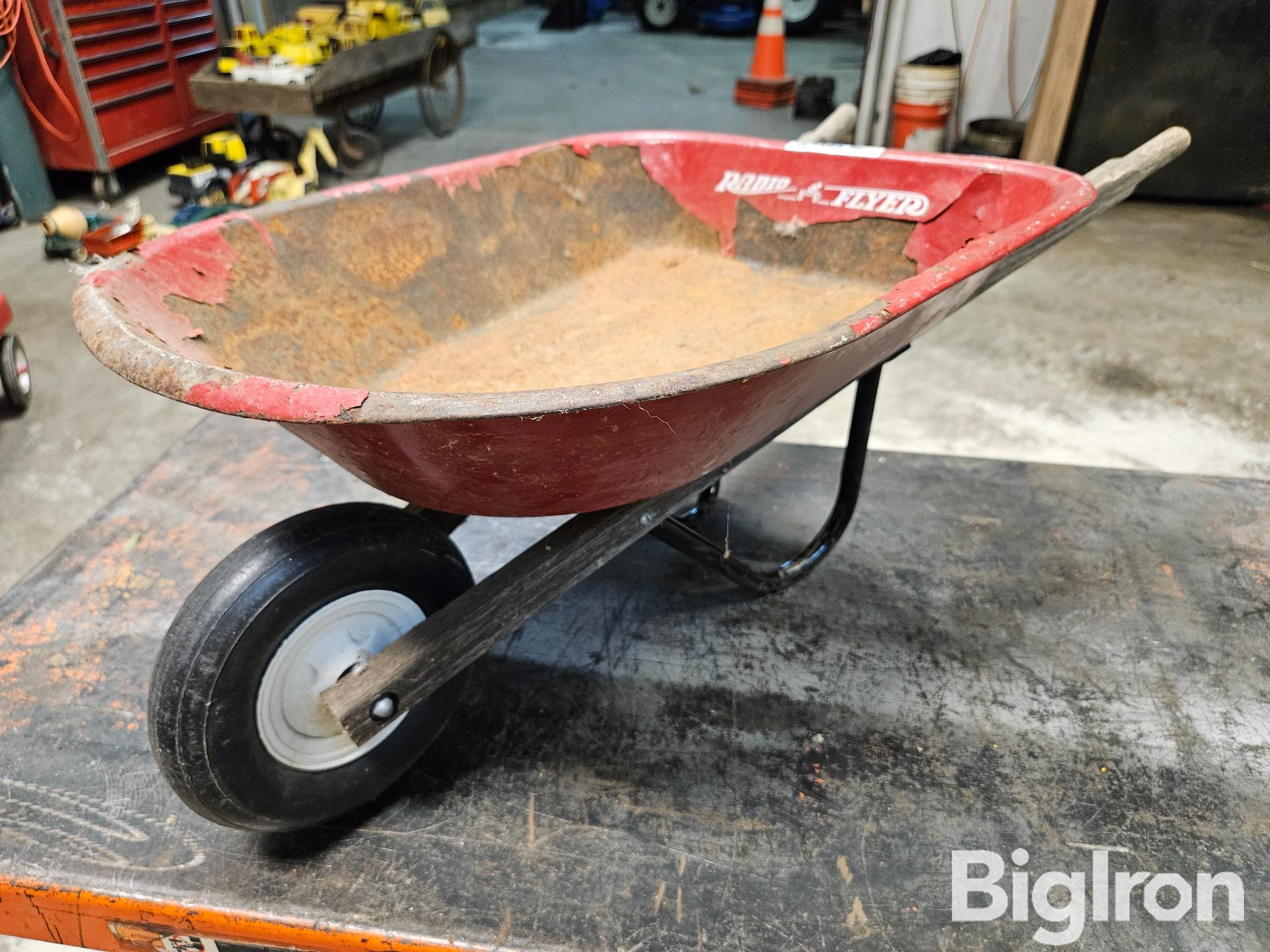 Radio sale flyer wheelbarrow