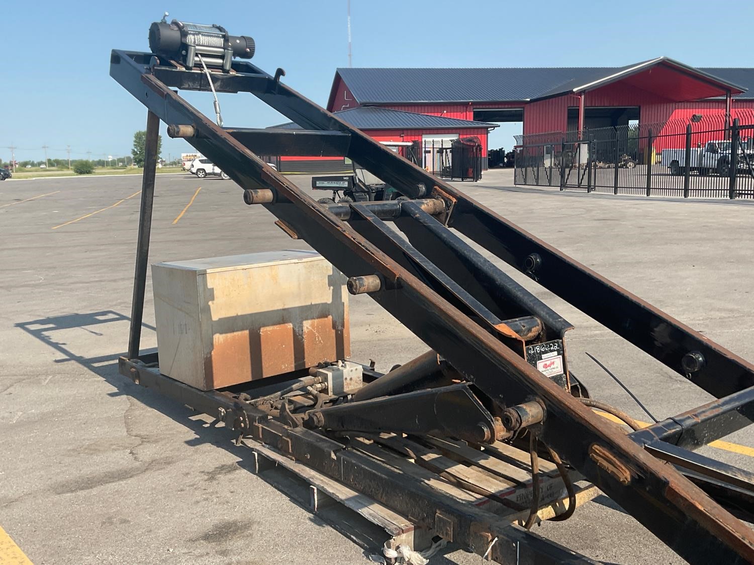 Rugby Cable Lift Roll Off Dumpster System Bigiron Auctions