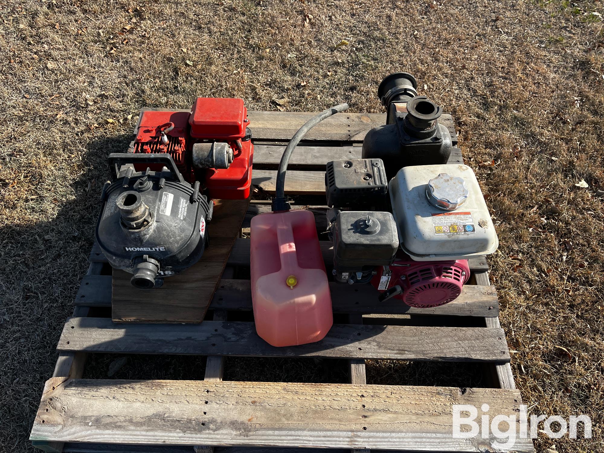 Gas Powered Water Pumps Bigiron Auctions