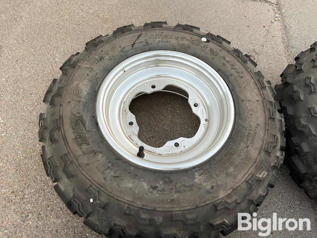 Dunlop ATV Tires W/Rims BigIron Auctions