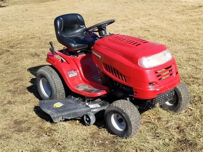 2012 Yd Machines By Mtd 13an775s000 Tractor Riding Mower Bigiron Auctions