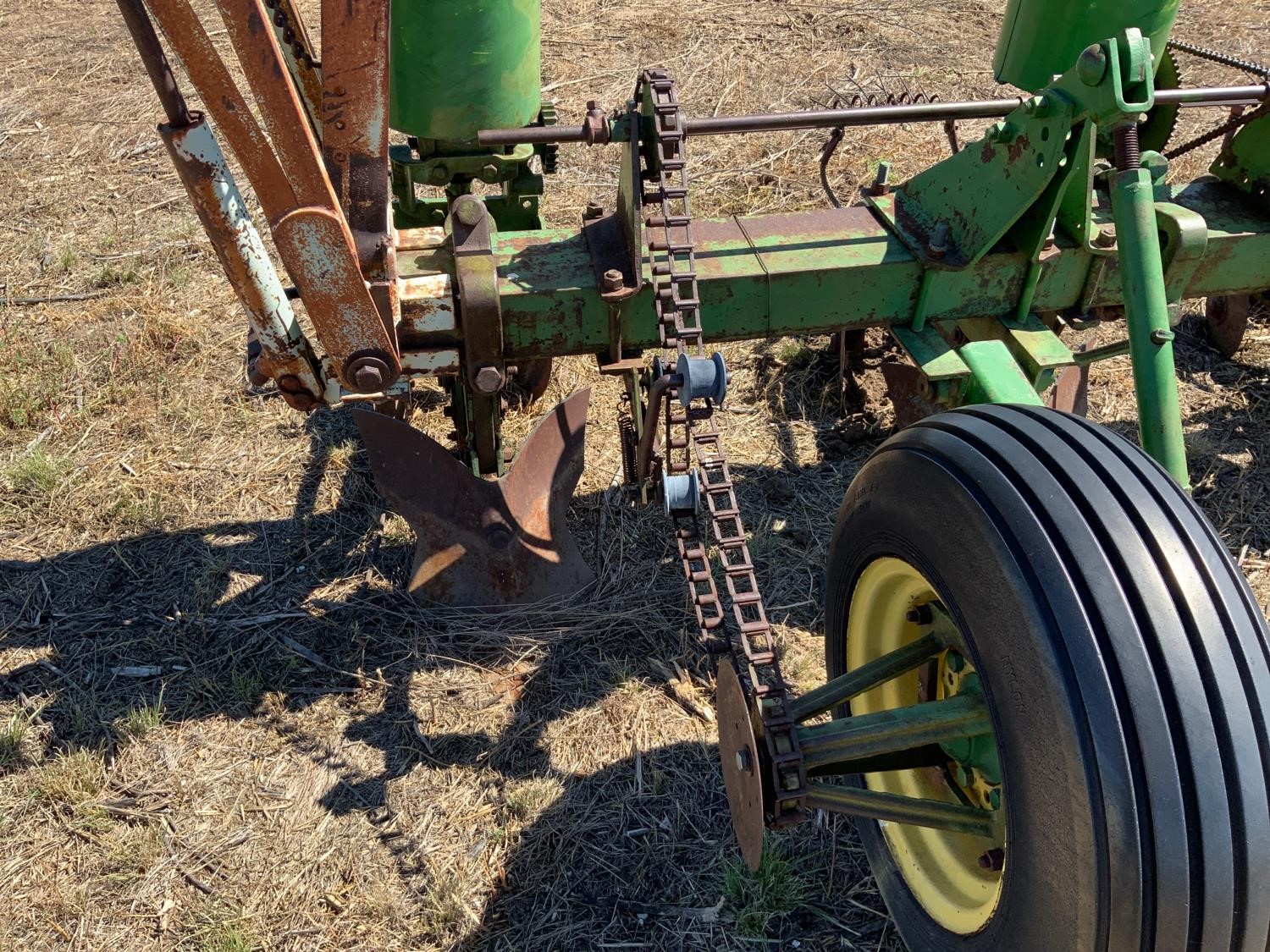 John Deere 6 Row Tool Bar Planter Bigiron Auctions