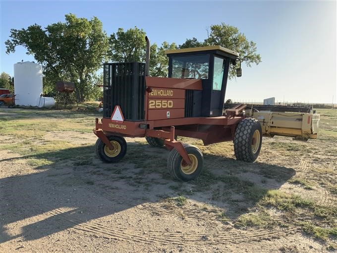 1998 New Holland 2550 Windrower BigIron Auctions