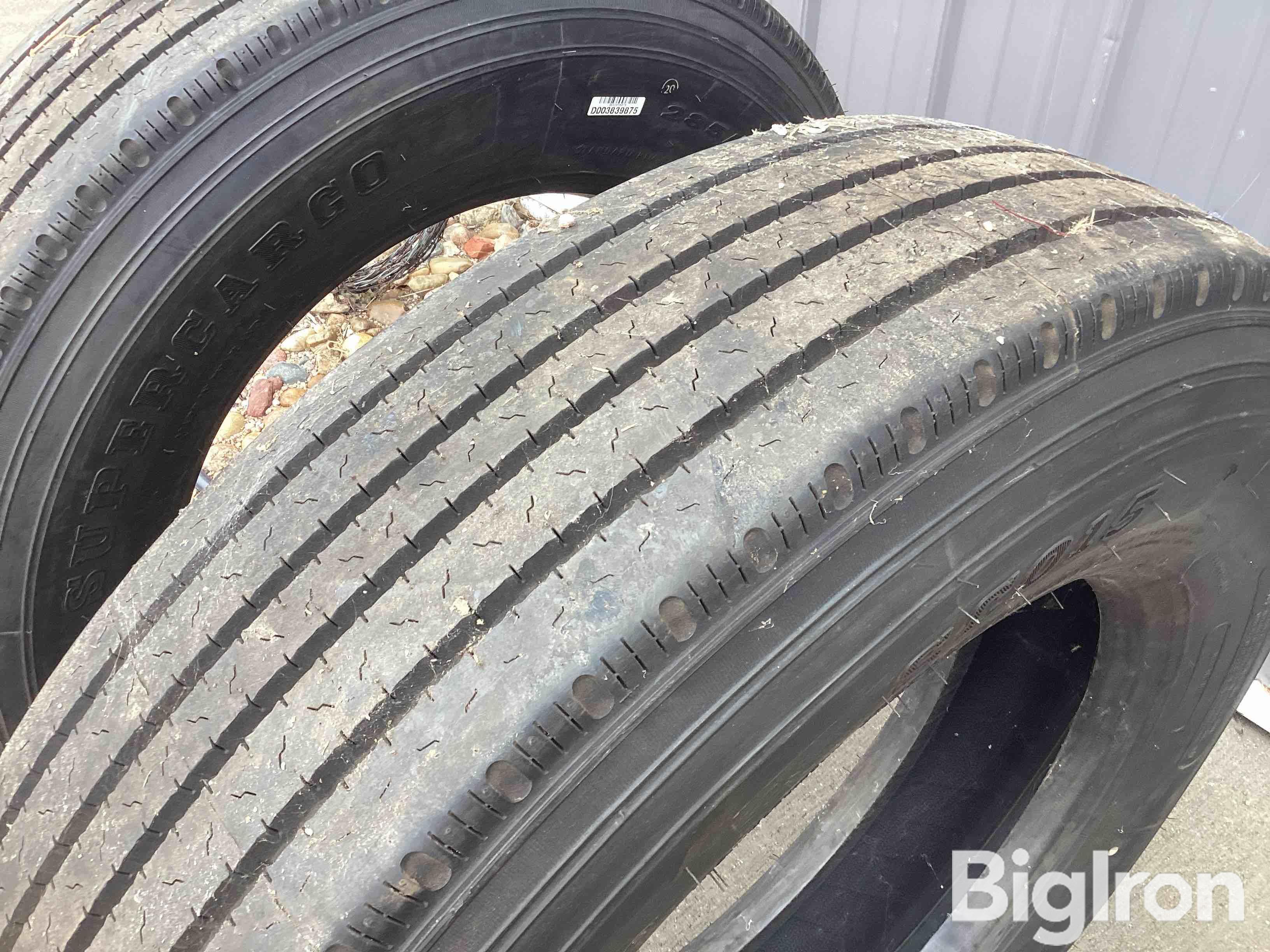 Super Cargo SC015 285/75R24.5 Tires BigIron Auctions