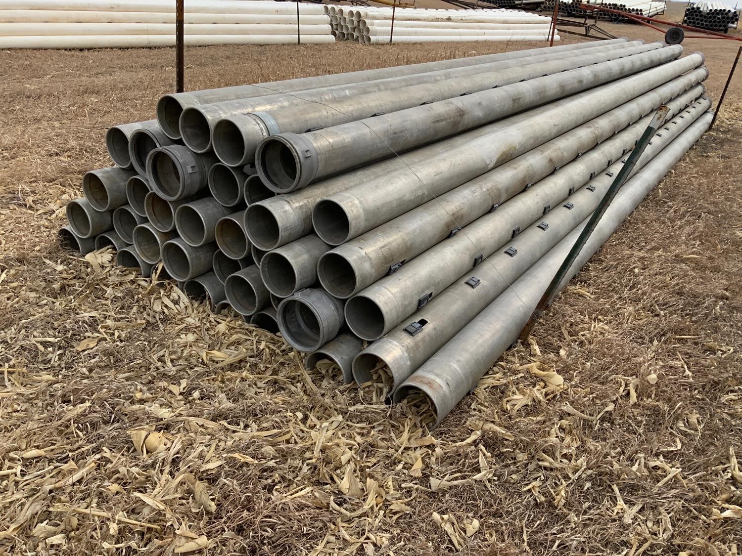 Hastings 8” Aluminum Gated Irrigation Pipe Bigiron Auctions