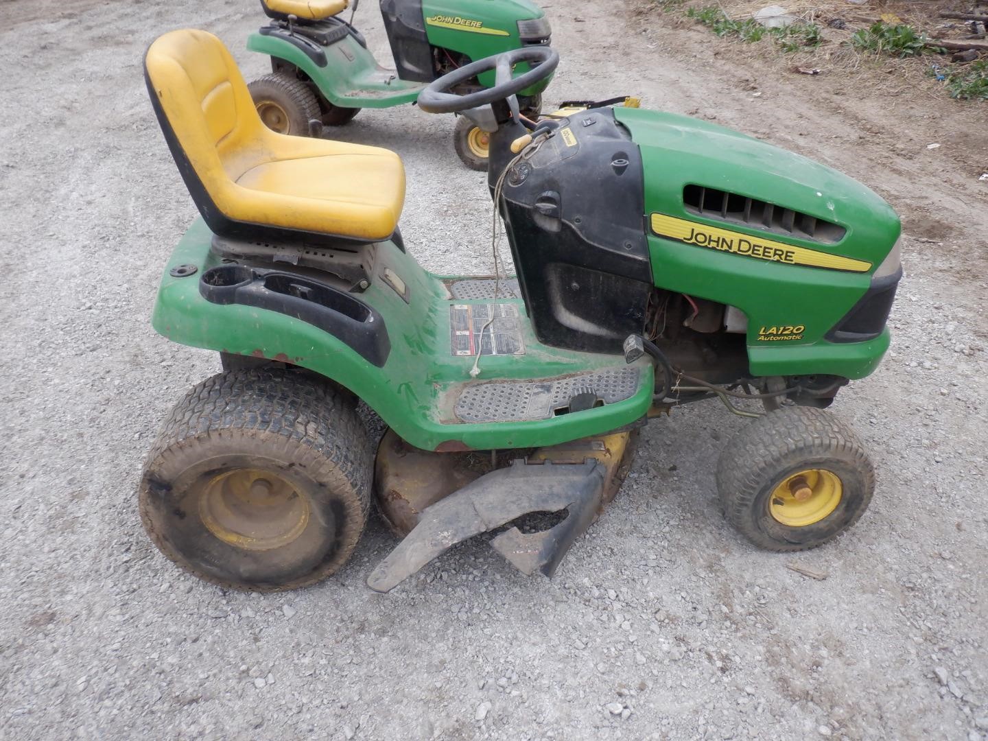 John Deere LA120 Yard Tractor BigIron Auctions