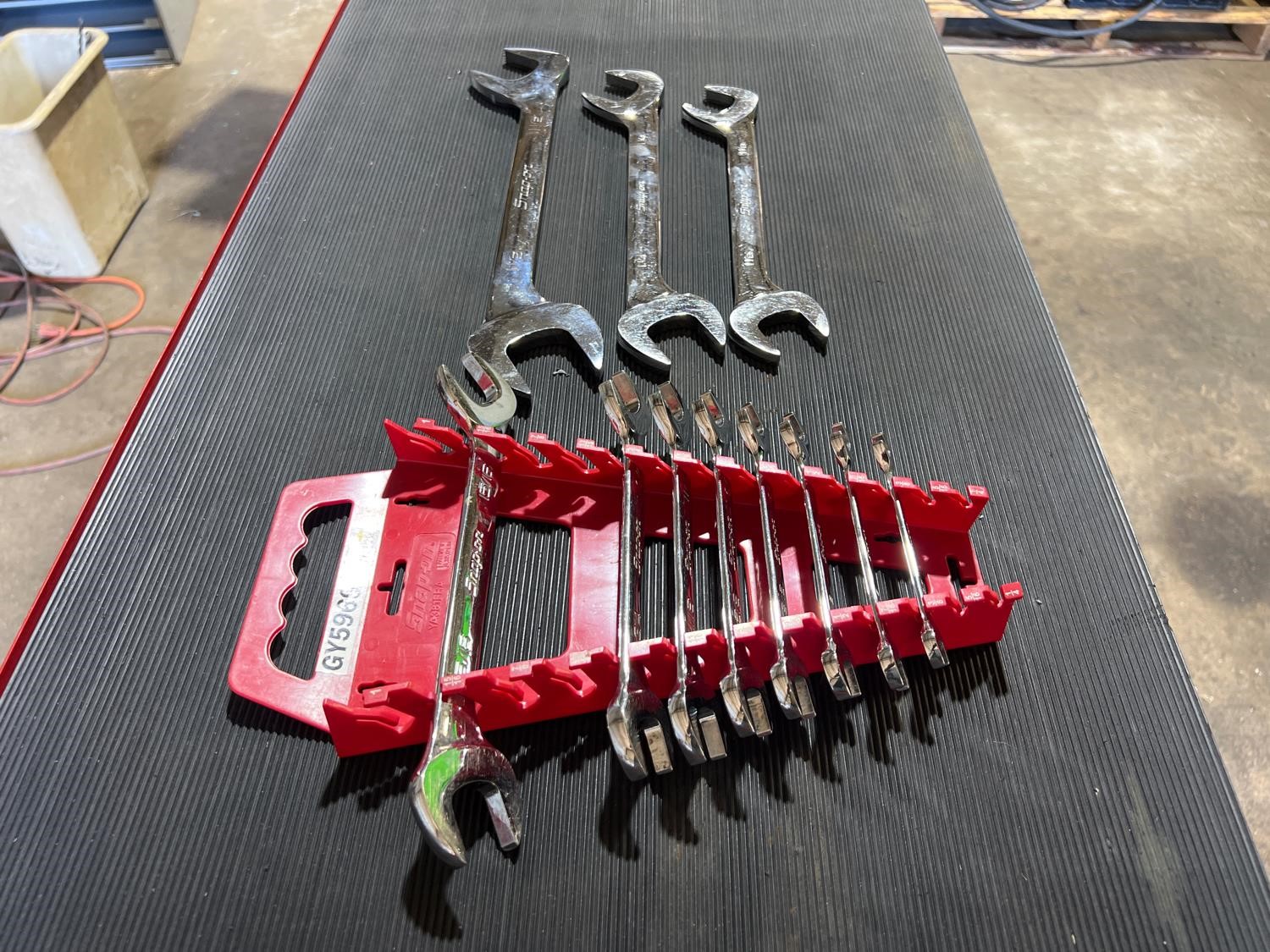 SnapOn Standard Offset OpenEnd Wrenches BigIron Auctions