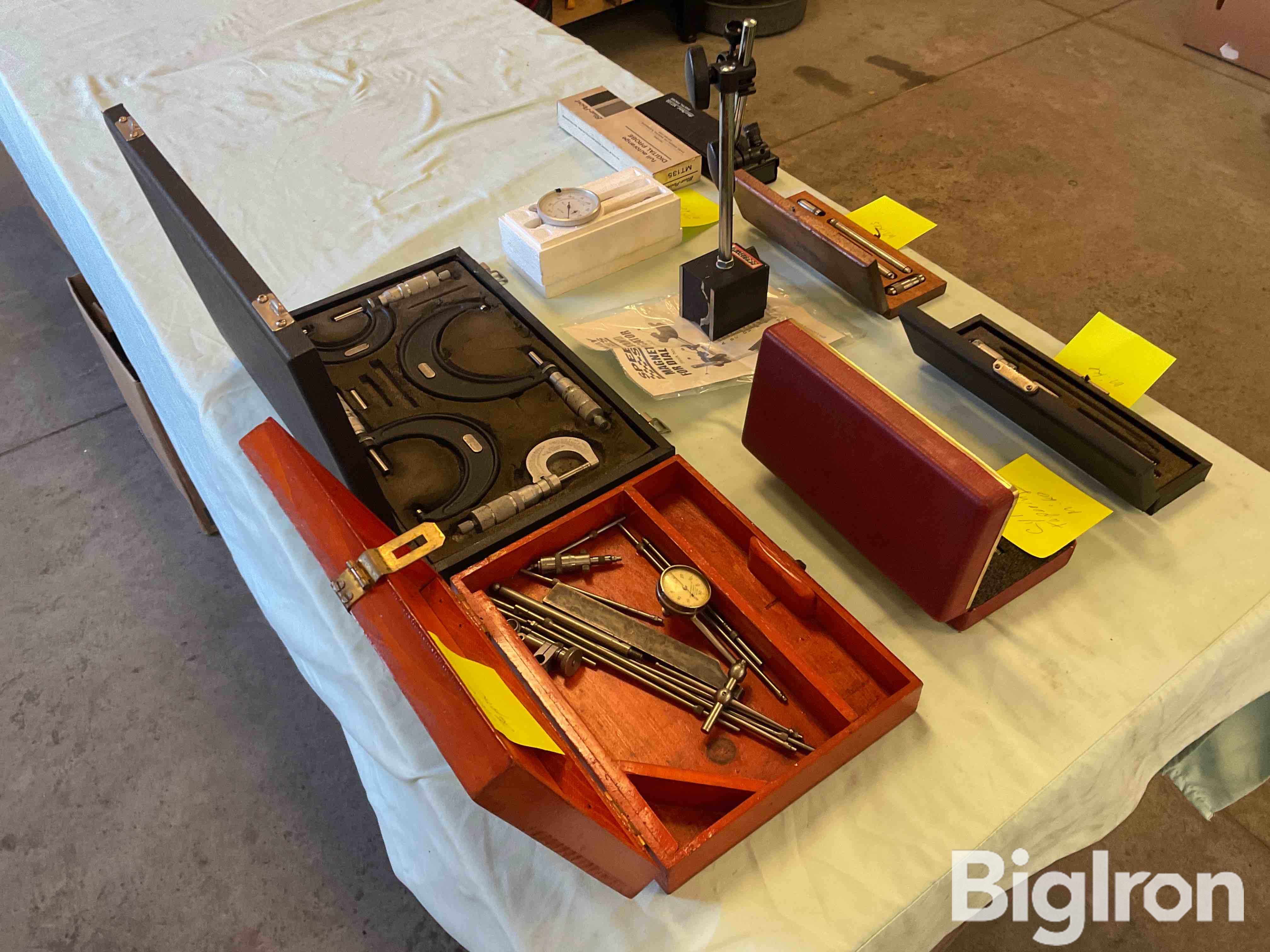 BluePoint, Starrett & Central Tool Micrometers, Dial Indicators & Digital Probe BigIron Auctions