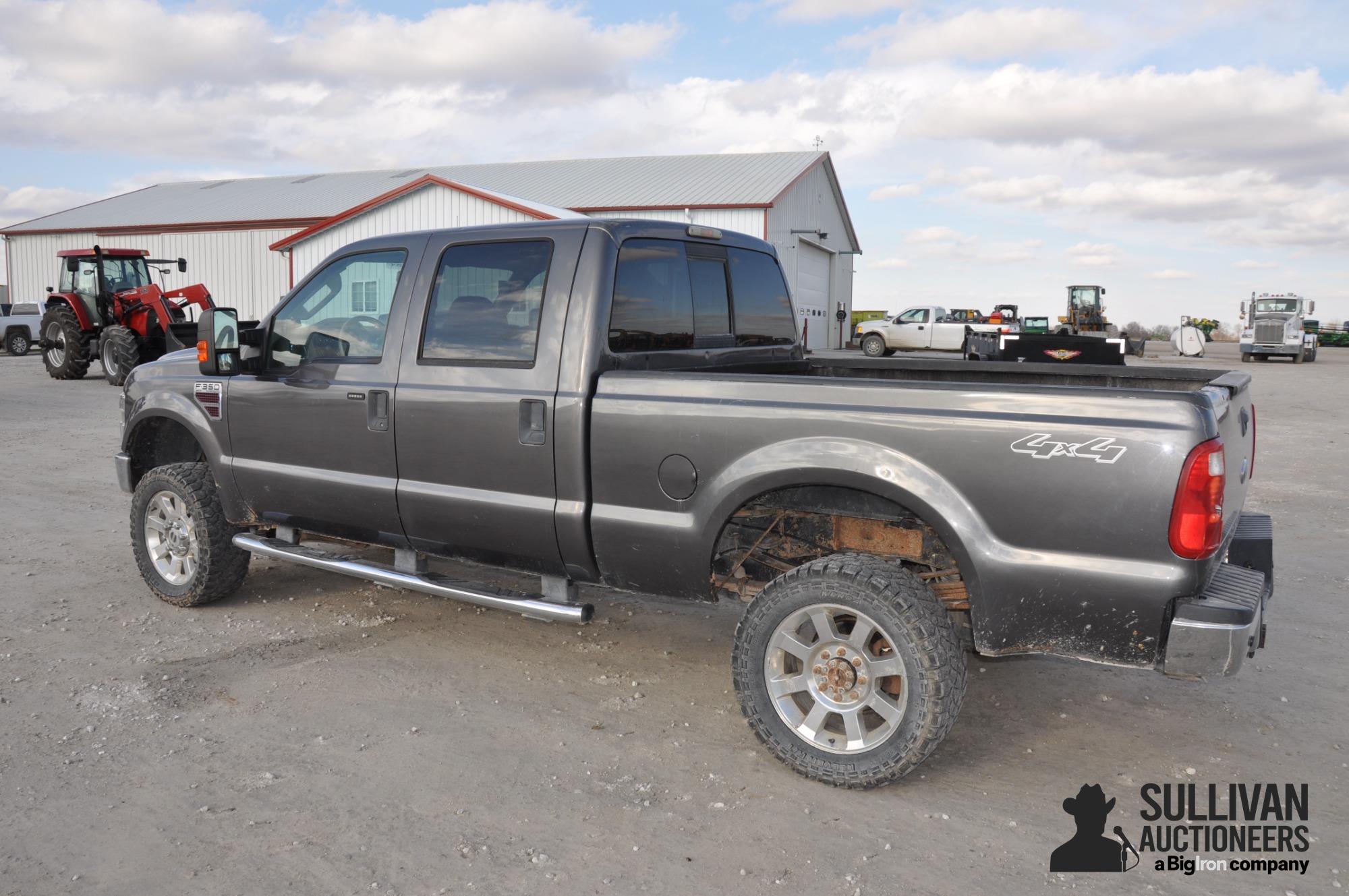 2008 Ford F350 Lariat 4x4 Crew Cab Pickup BigIron Auctions