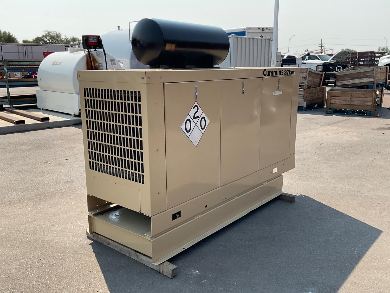 Cummins 37kw Stand-By 4-Cycle Diesel Generator BigIron Auctions