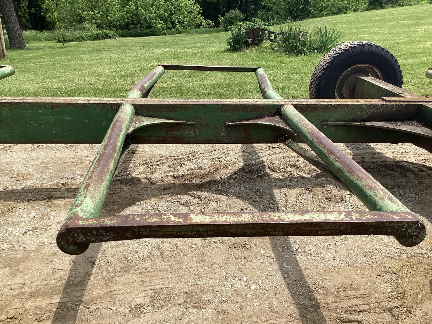 Custom Made 6 Bale Hay Trailer BigIron Auctions