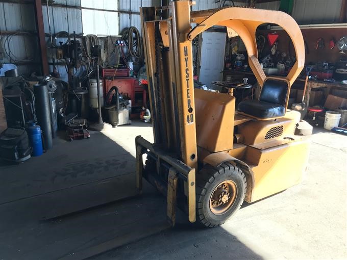 Hyster 40 Forklift Bigiron Auctions