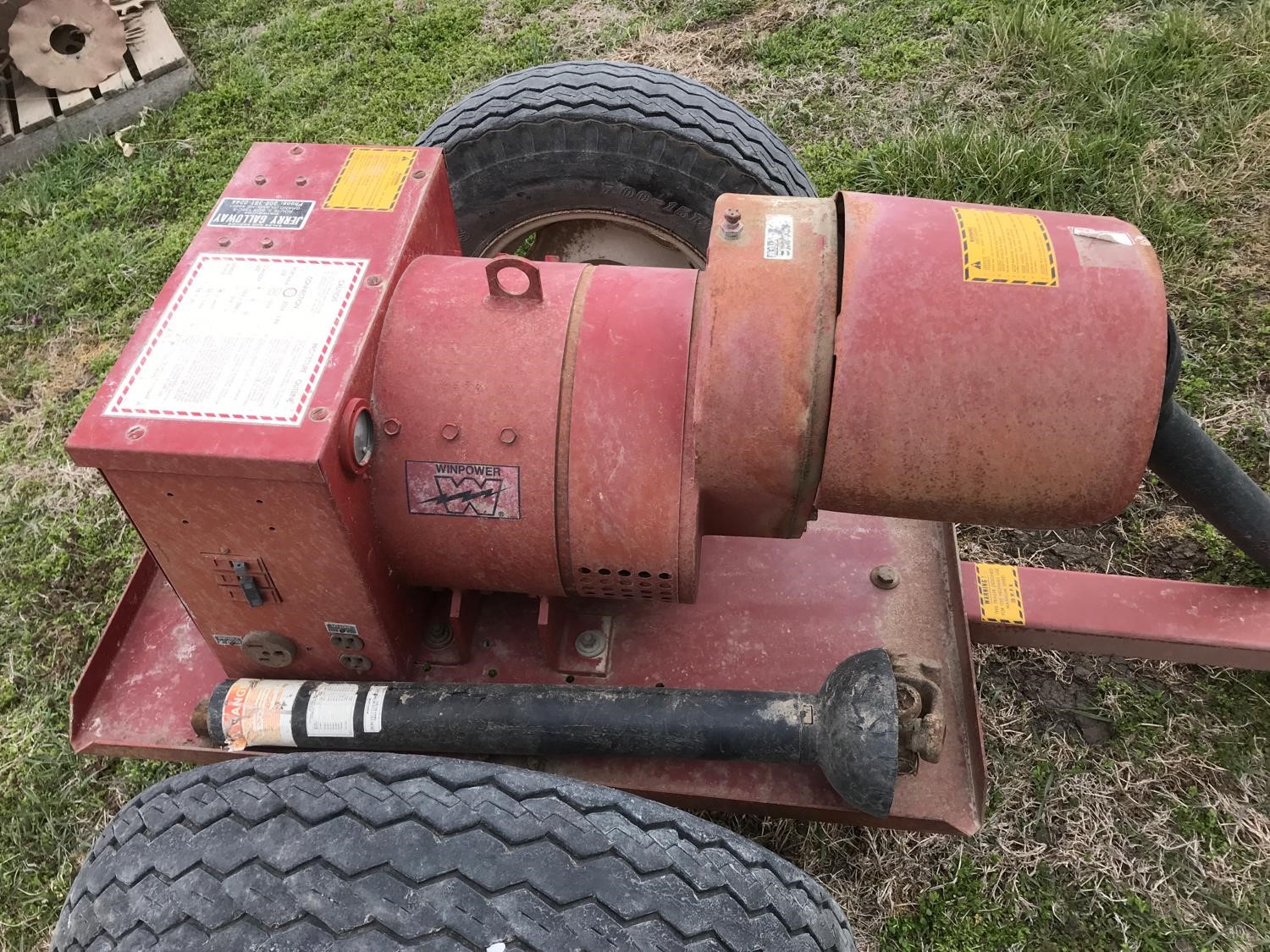 Winpower 30/20PTCD Portable Tractor Driven Alternator BigIron Auctions