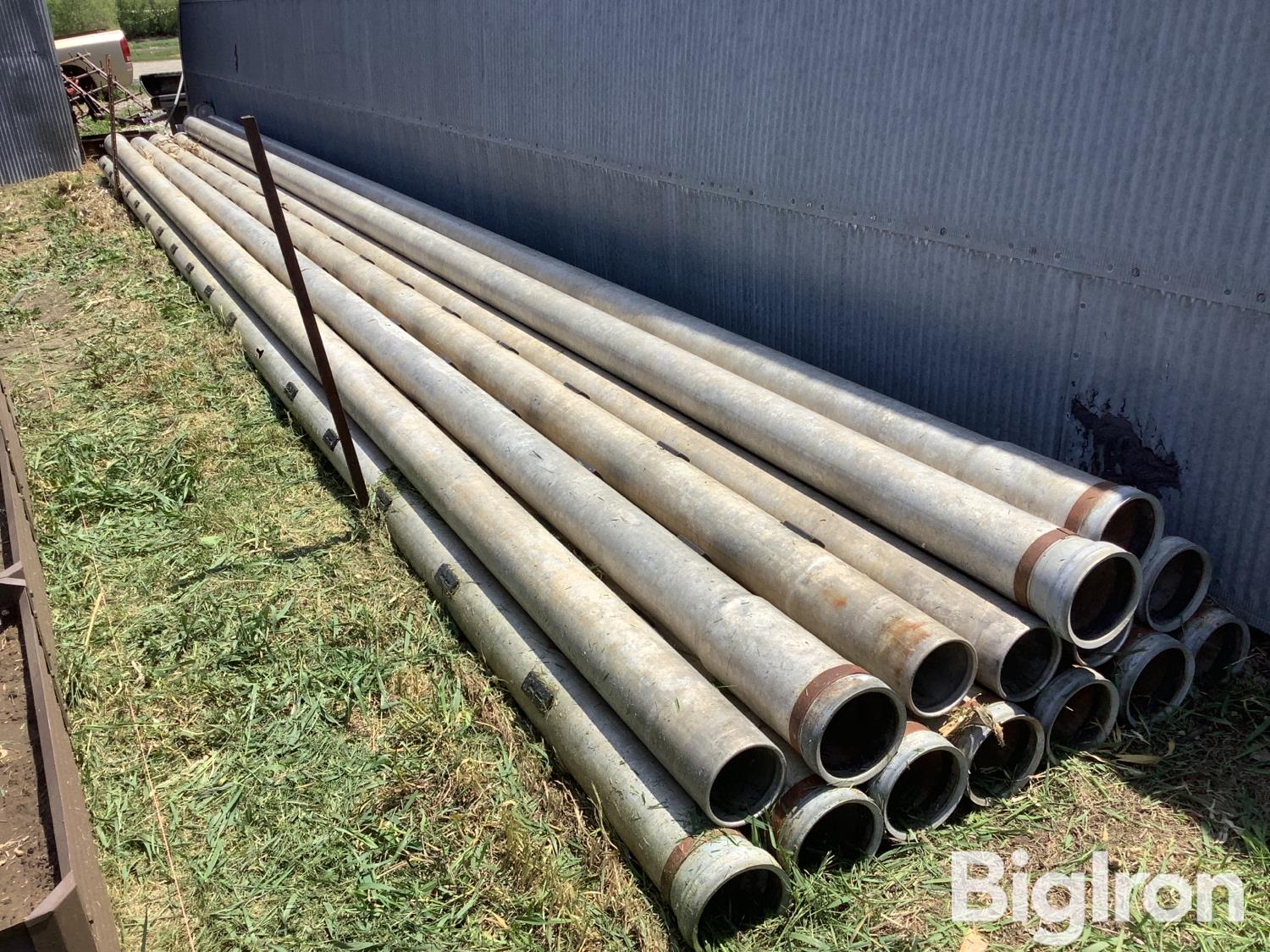 Aluminum 6” X 30’ Gated Irrigation Pipe BigIron Auctions