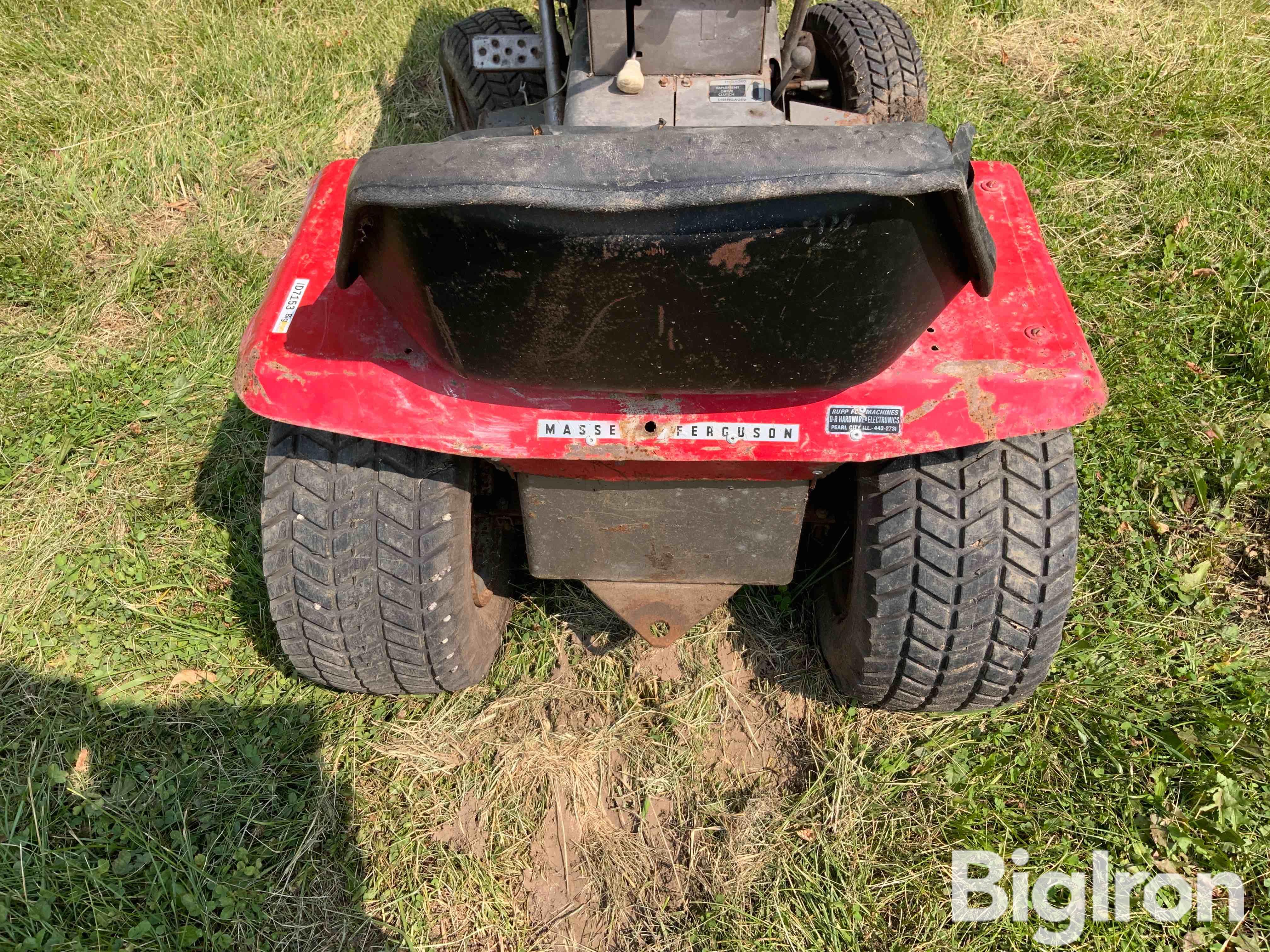 Massey Ferguson 7 Riding Lawn Mower Bigiron Auctions 