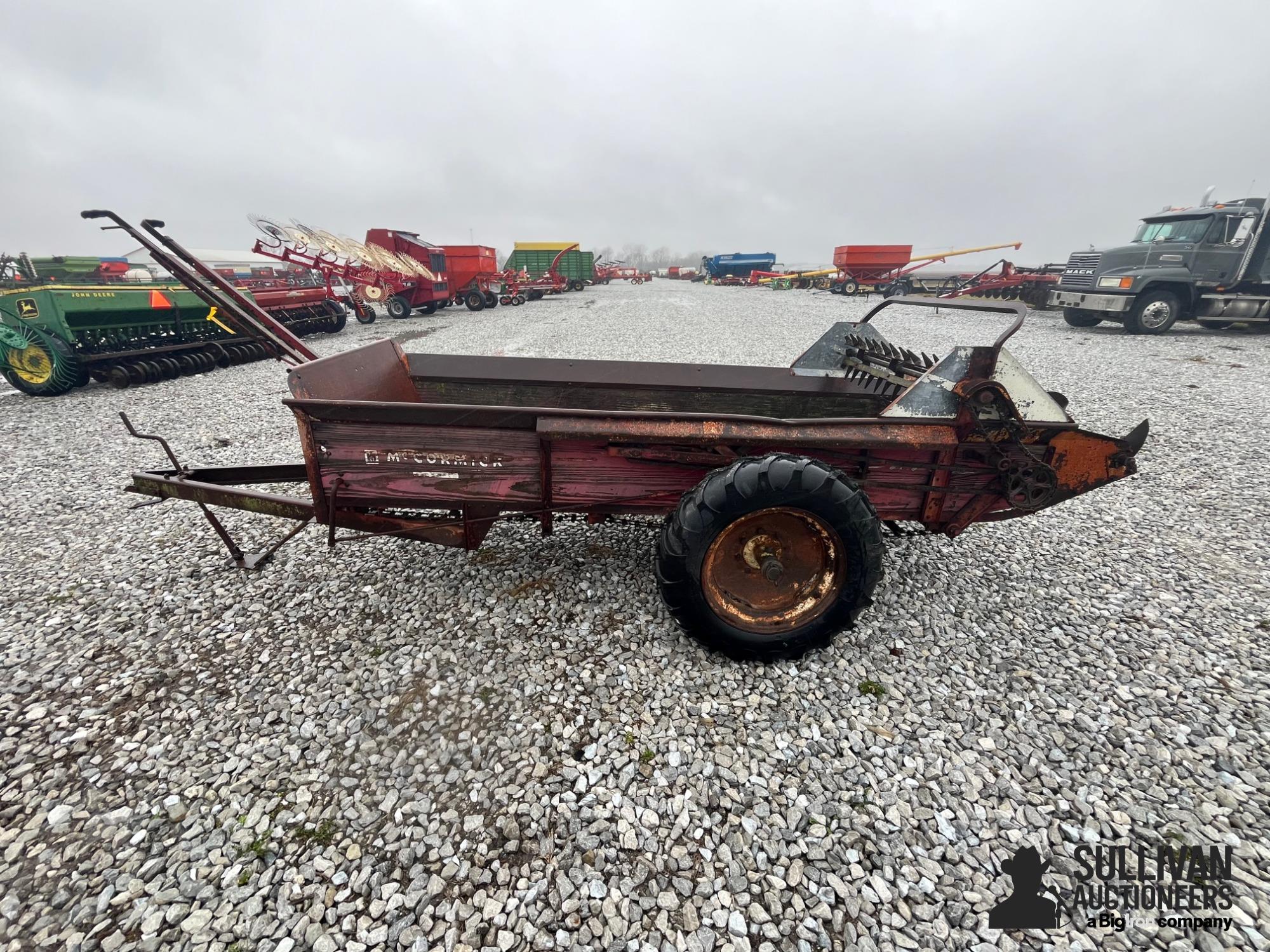 McCormick 21 Manure Spreader BigIron Auctions