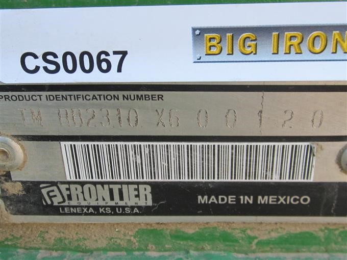 Frontier RB2310 Blade BigIron Auctions