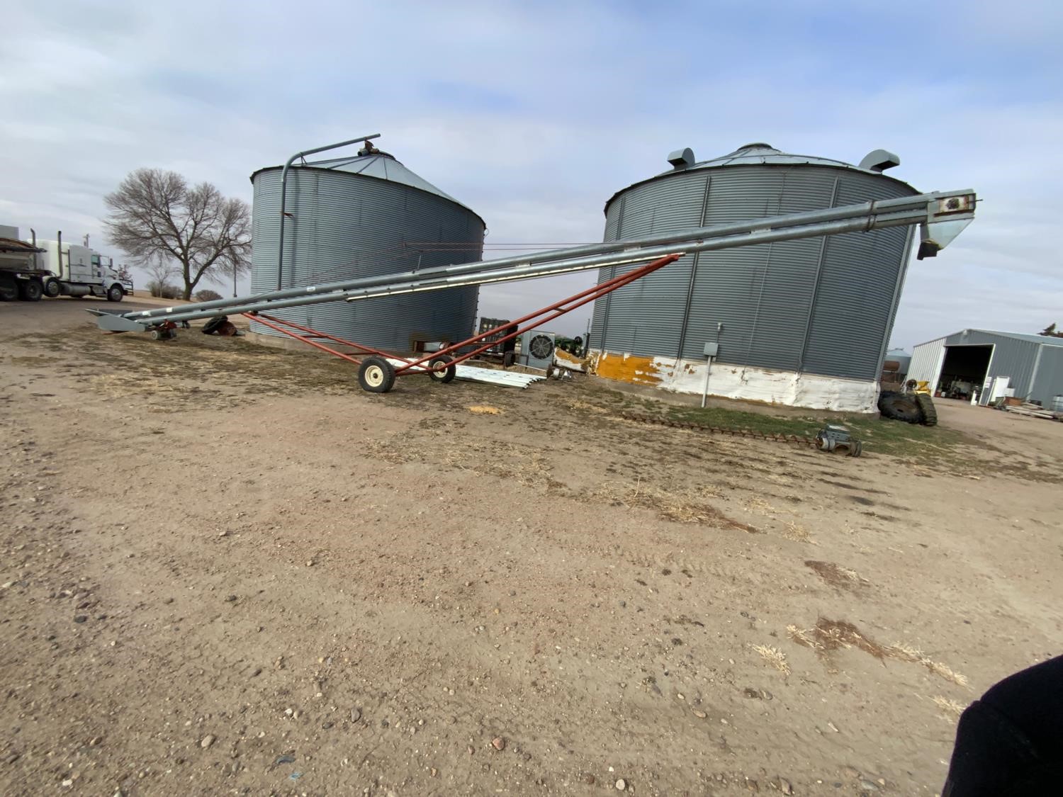 Hutchinson /Mayrath 8” X65’ Grain Pump Auger BigIron Auctions