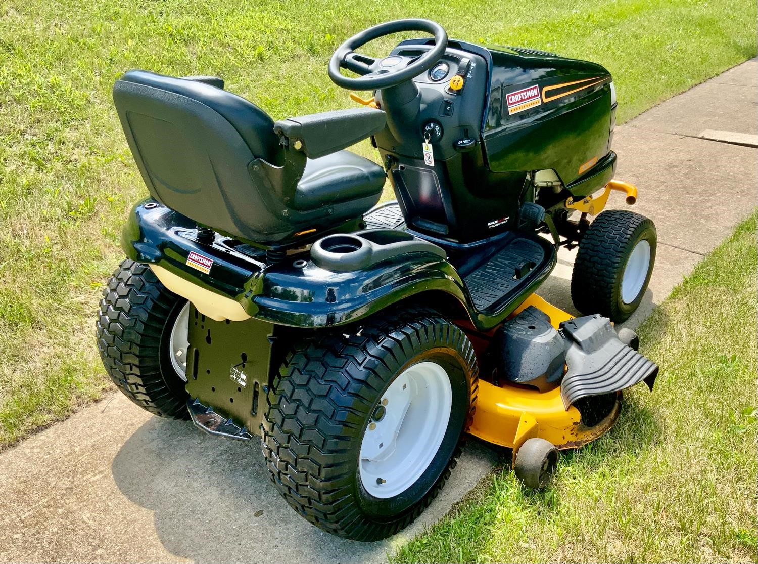 1988 craftsman deals riding lawn mower