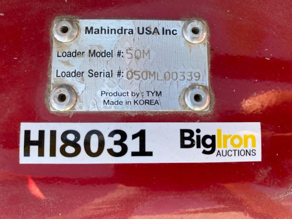 Mahindra 50m Mid Mount Mower Deck Bigiron Auctions