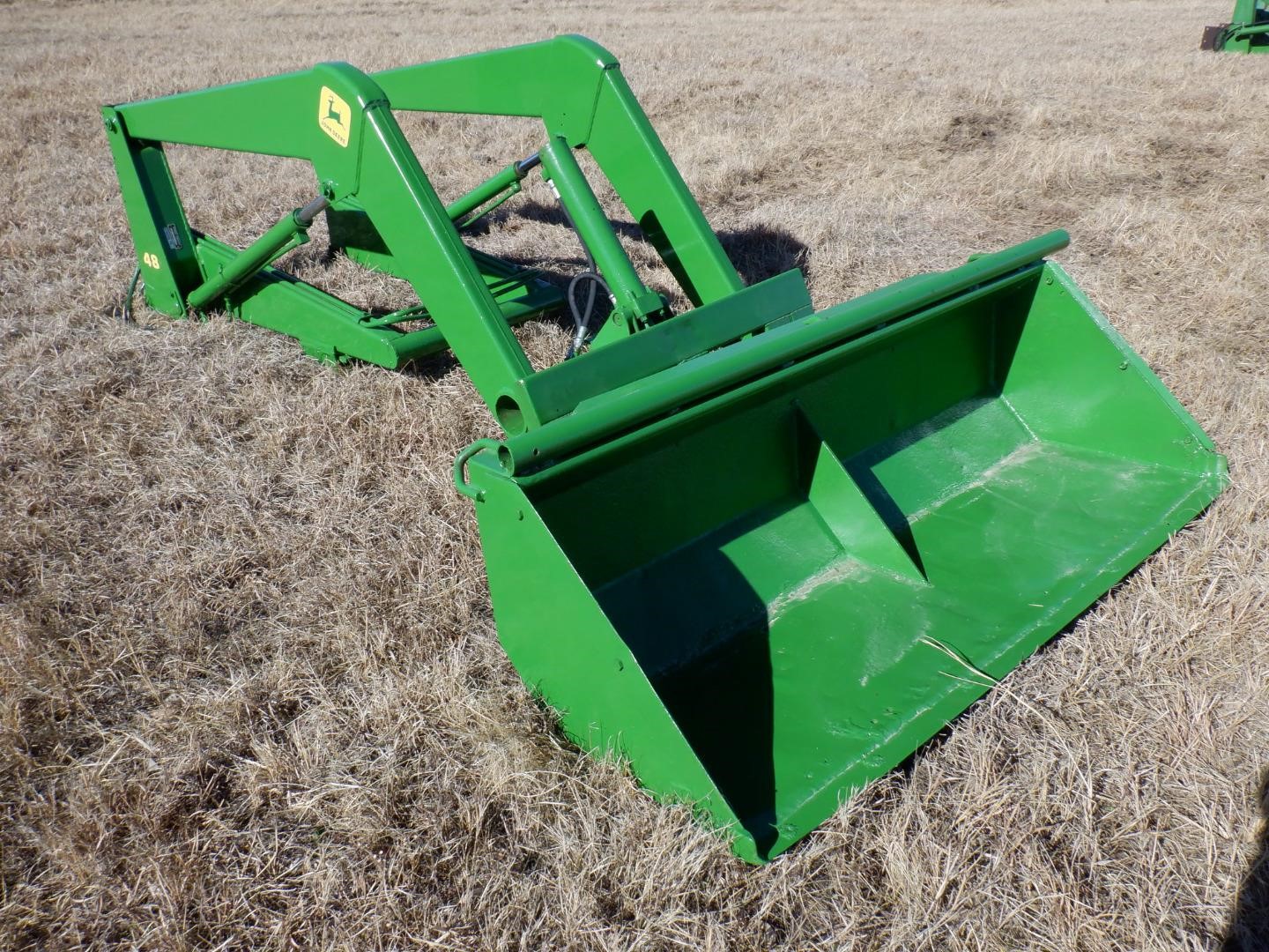 John Deere 48 Tractor Mount Loader Bigiron Auctions 4348