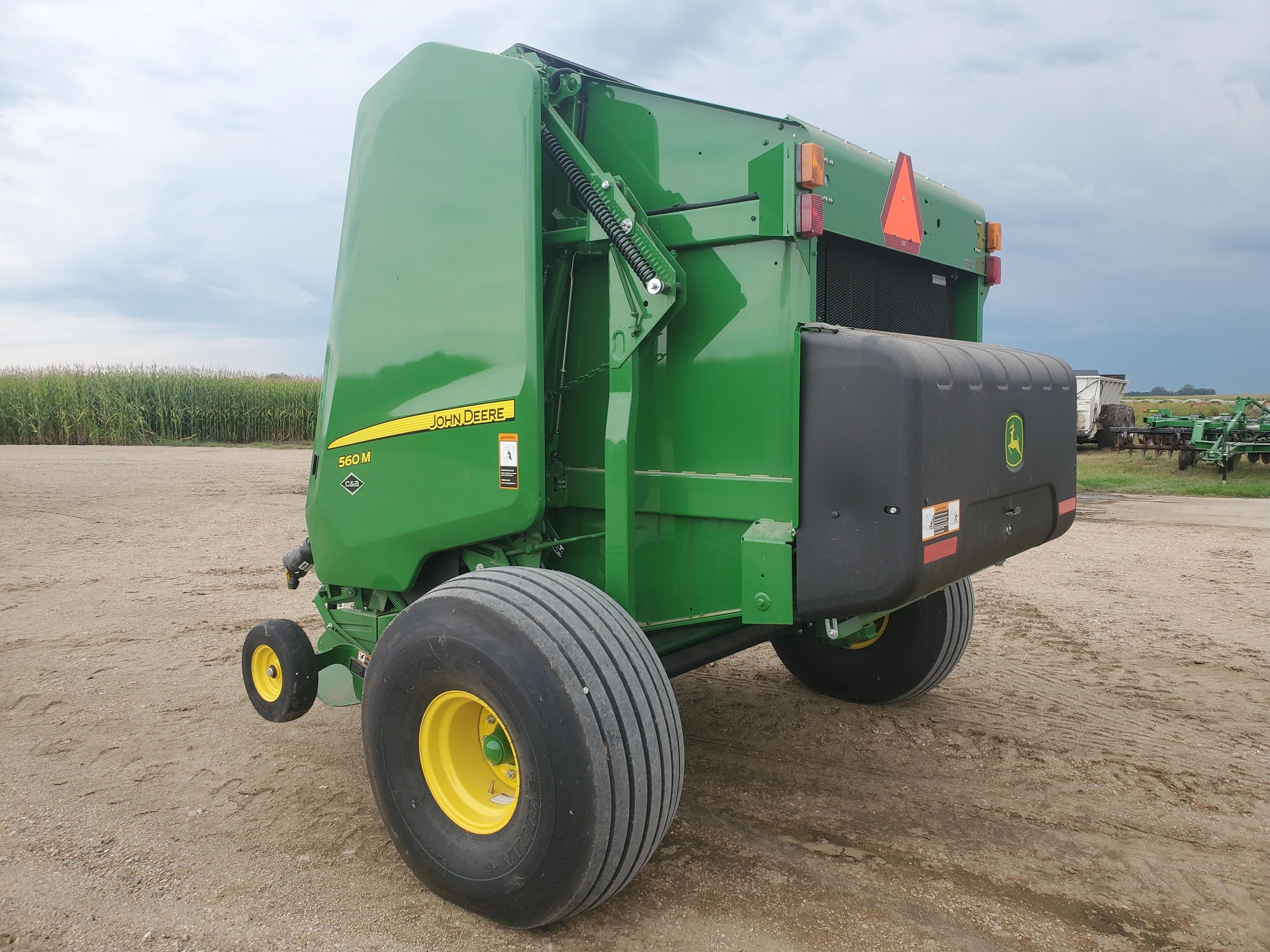 2020 John Deere 560m 5x6 Round Baler Bigiron Auctions