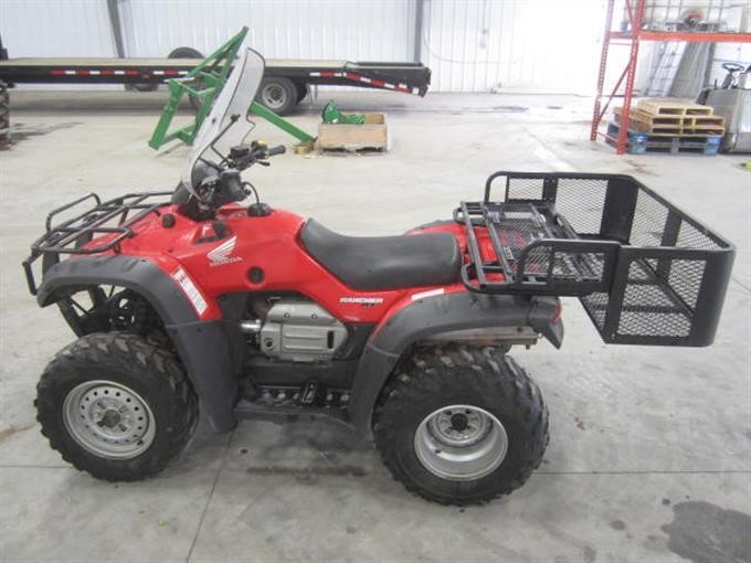 2005 Honda Trx400fa Atv Bigiron Auctions