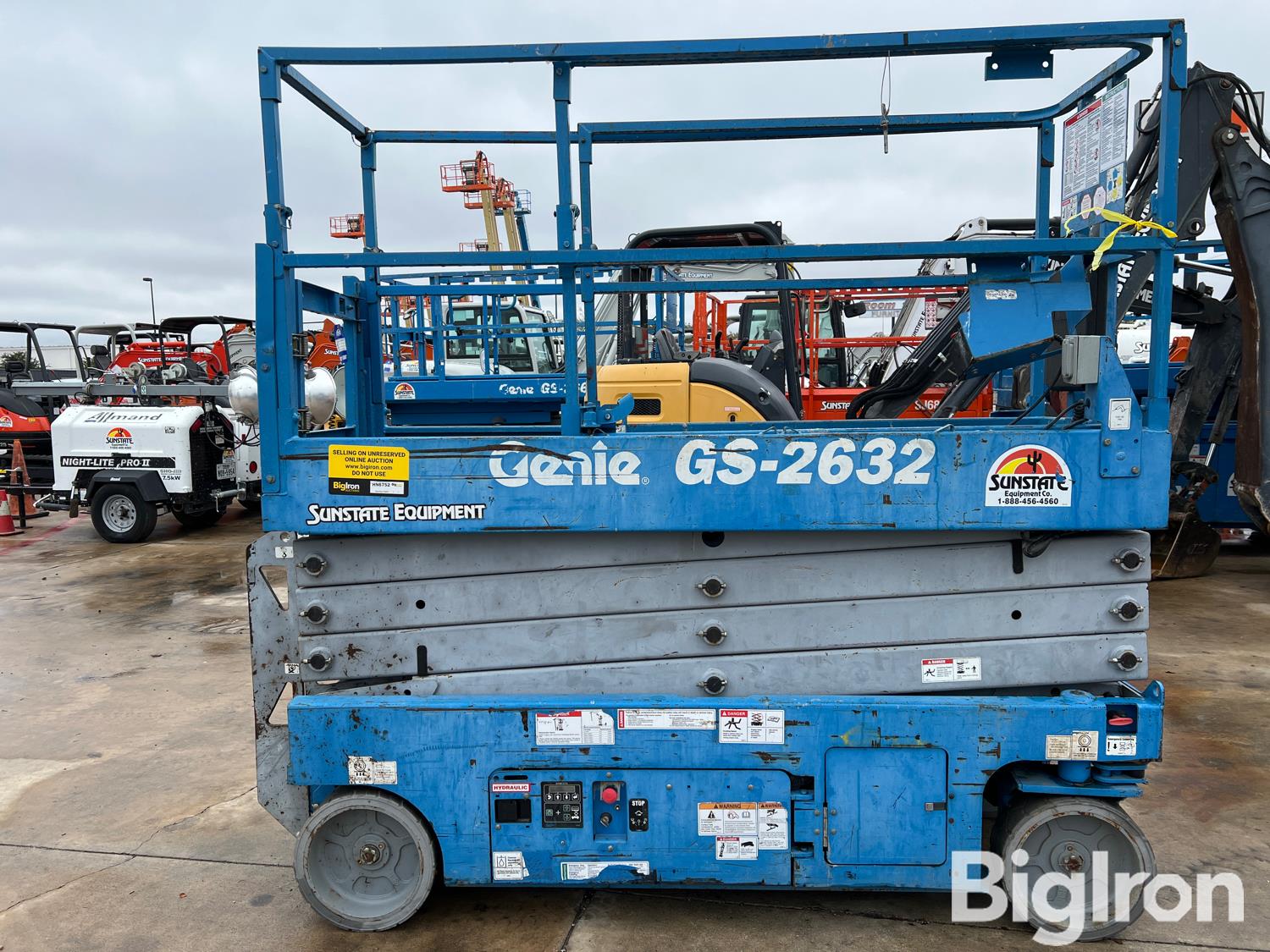 2103 Genie 2632 Scissor Lift BigIron Auctions