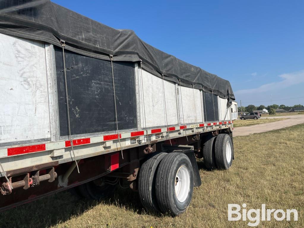 2005 Wilson CF900 Road Brute Spread Axle Flatbed Trailer W/Aero ...