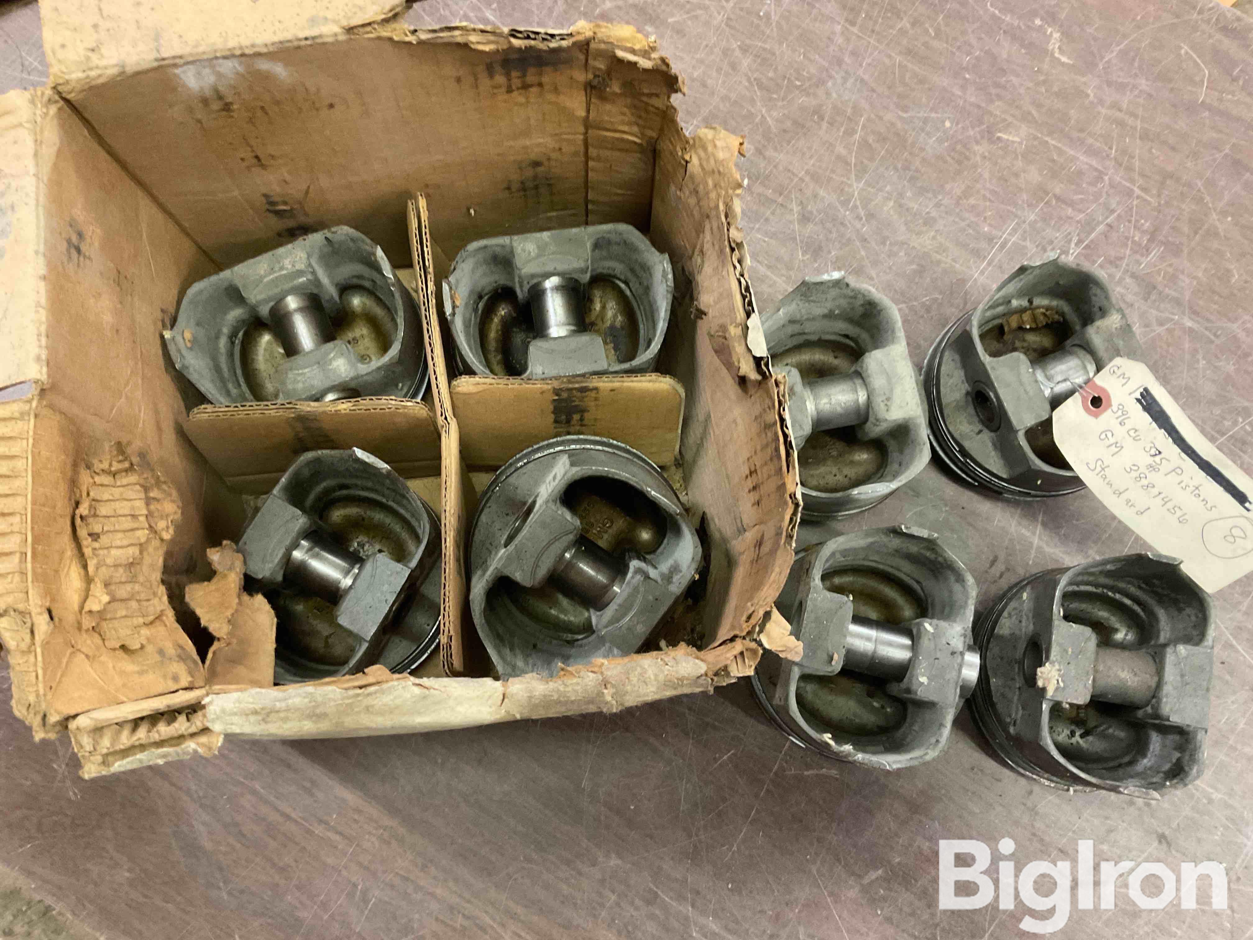 Gm 396ci, 375 HP Pistons BigIron Auctions