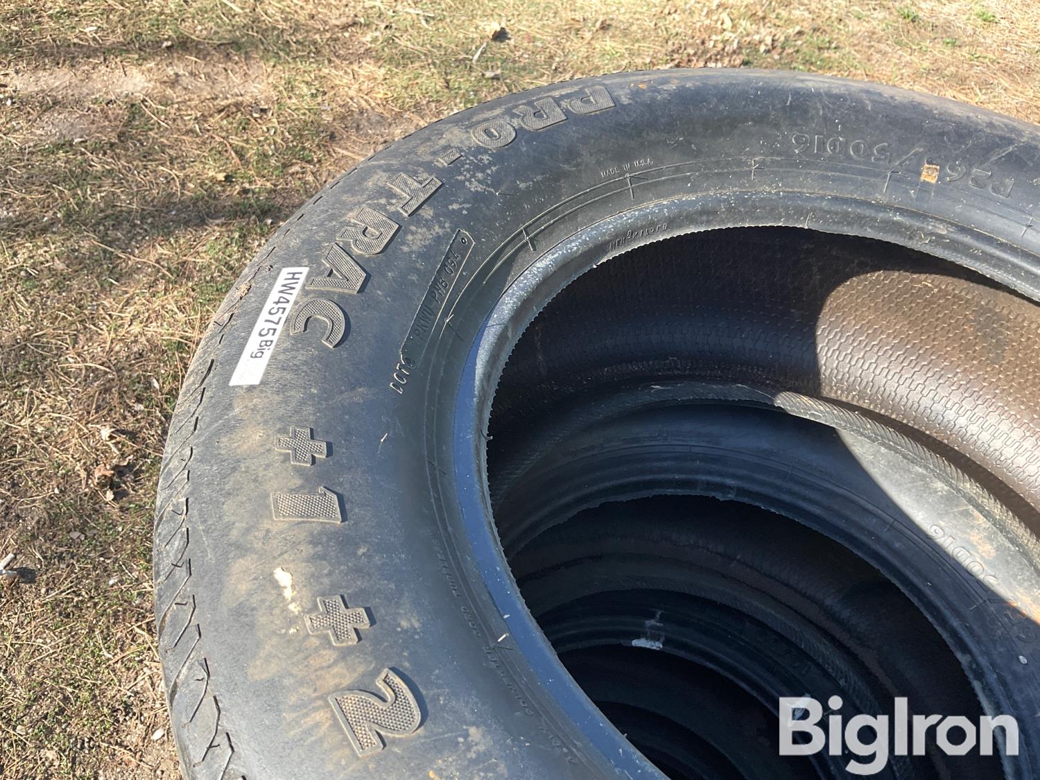 Pro-Trac P265/50R16 Tires BigIron Auctions