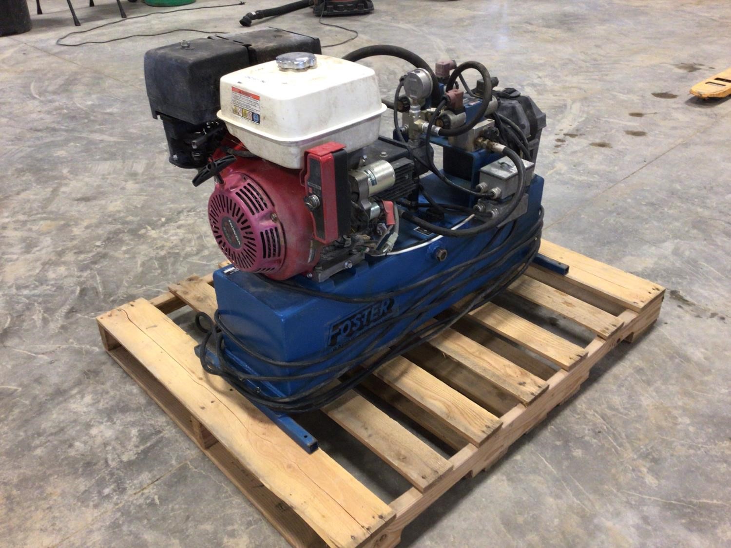 Foster Hydraulic Power Unit W/Honda GX340 BigIron Auctions