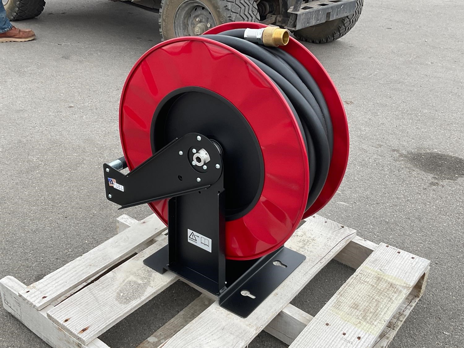 Retractable Fuel Hose Reel W/ Hose BigIron Auctions