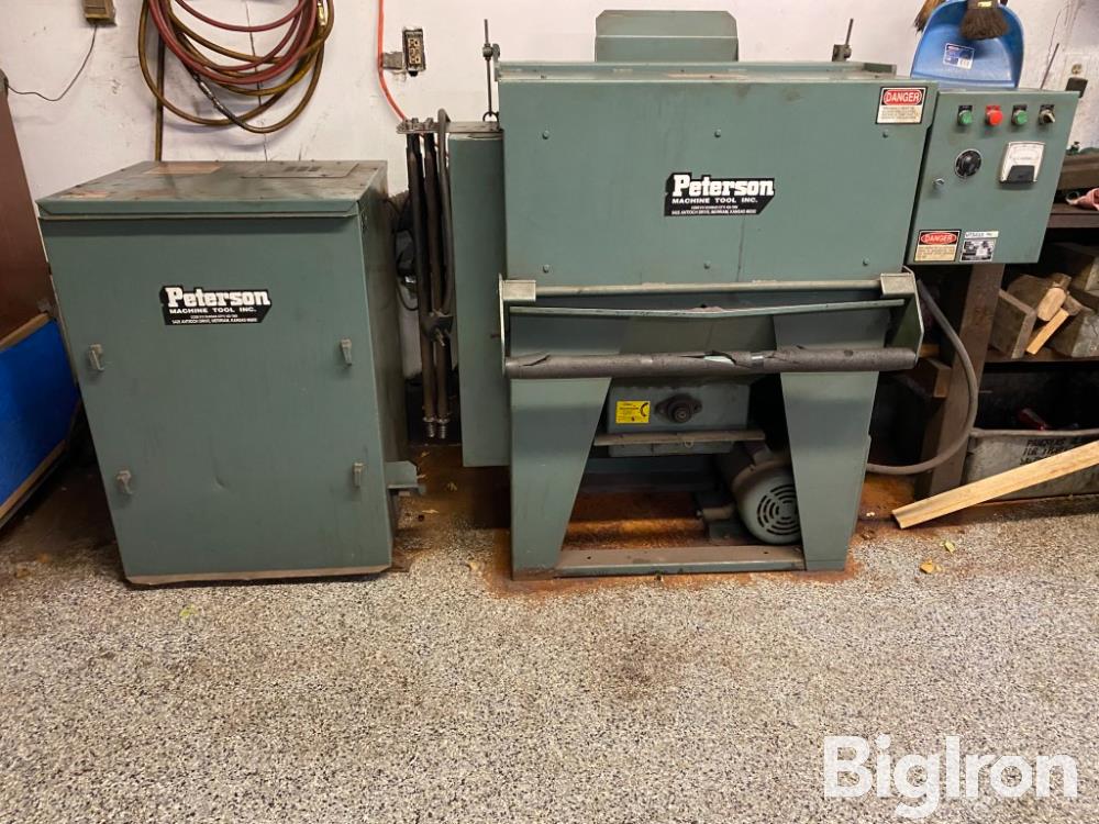 Used Peterson PB-10 Heated Aqueous Cabinet Parts Blaster 34 x 24