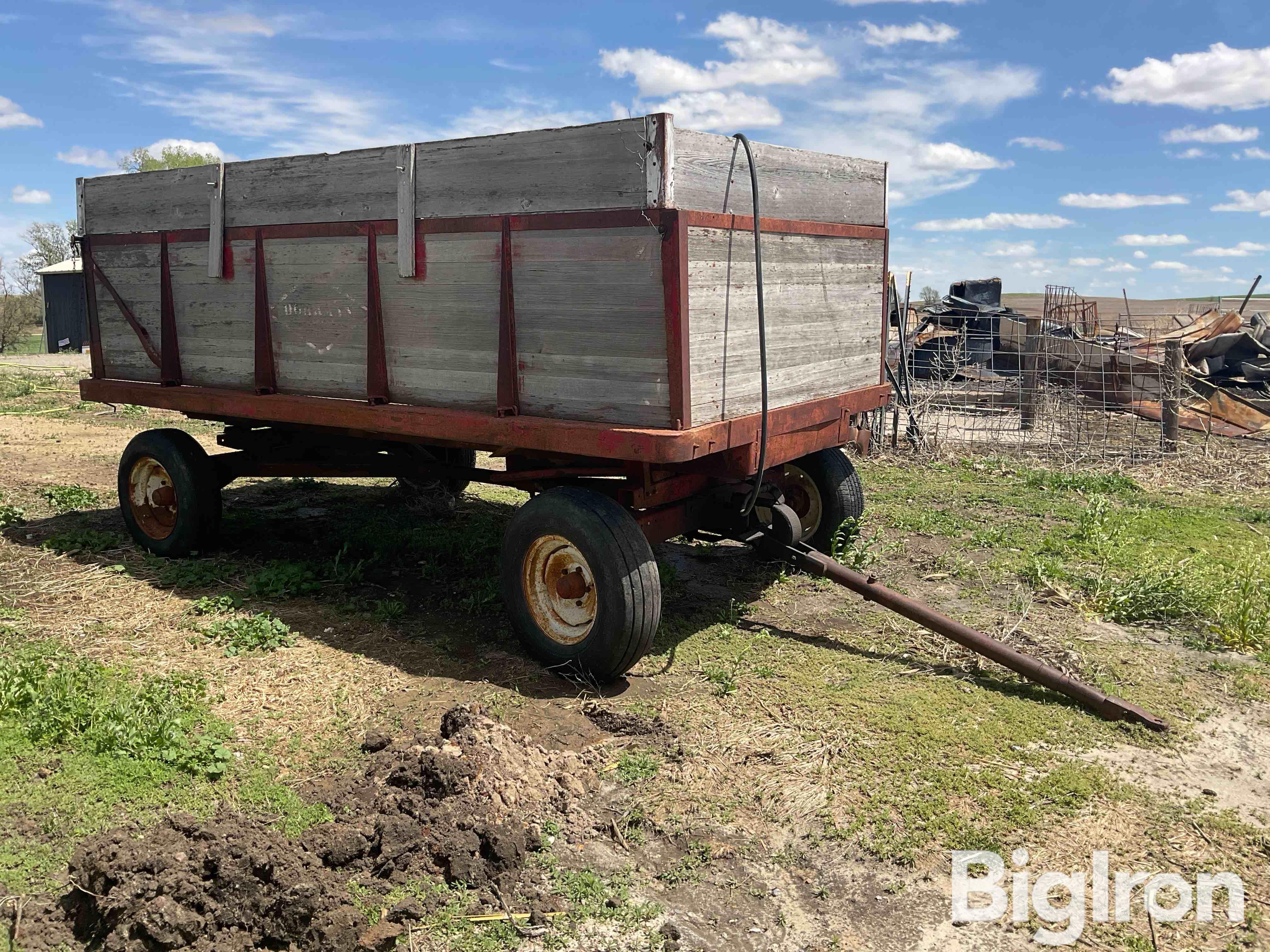 Dohrman Wooden Grain Wagon BigIron Auctions