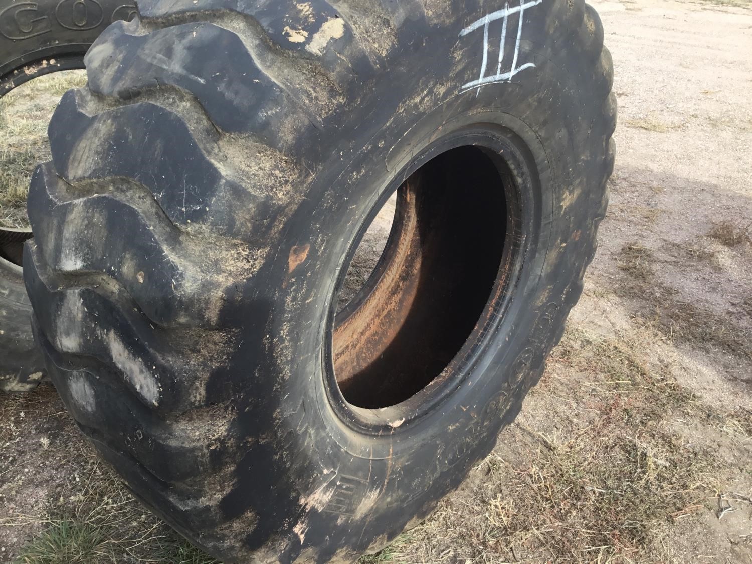 Goodyear 20.5R25 Unisteel Wheel Loader Tires BigIron Auctions